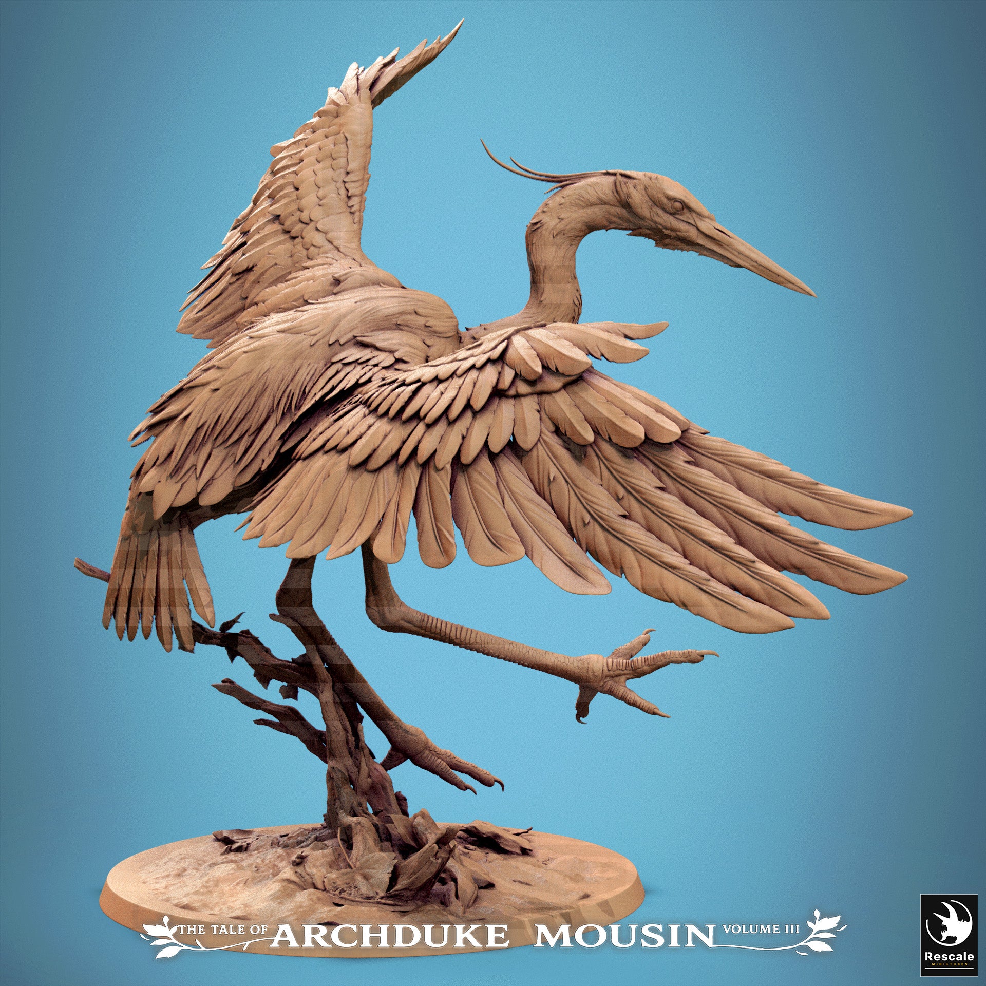 Mouse on Heron Landing - Tales of Archduke Mousin III - Rescale Miniatures