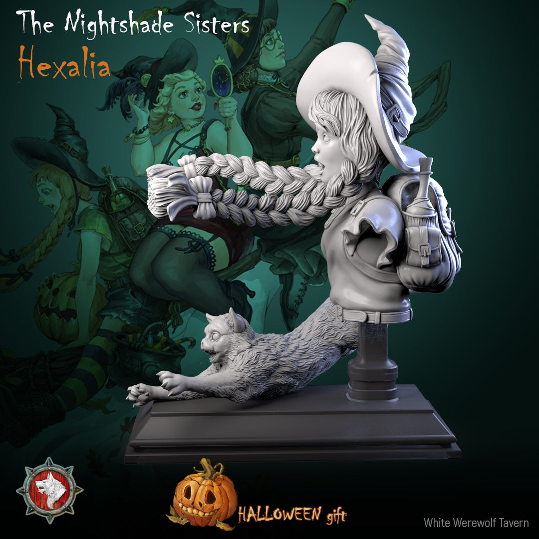 Hexalia - Bust from White Werewolf Tavern
