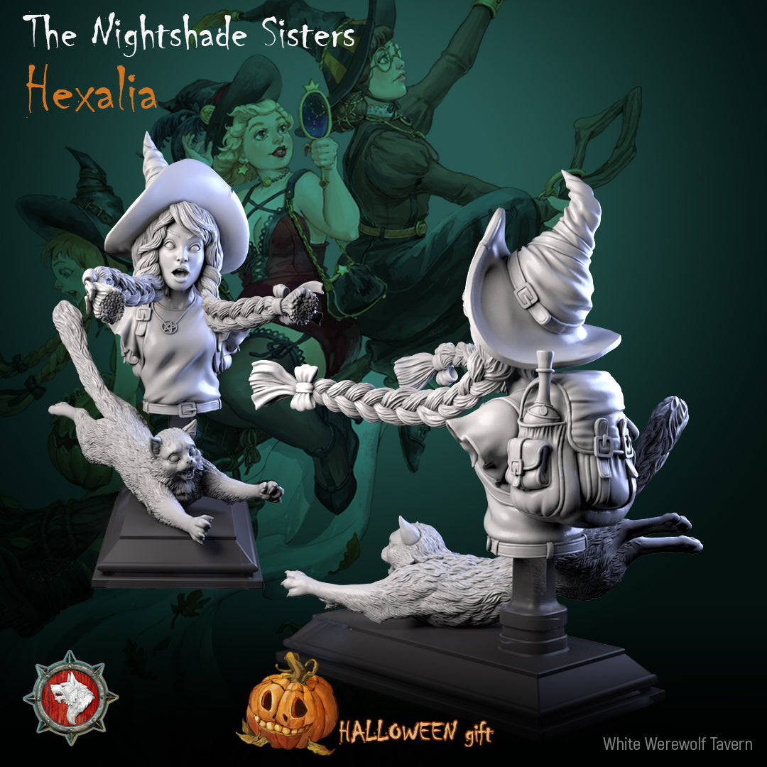 Hexalia - Bust from White Werewolf Tavern