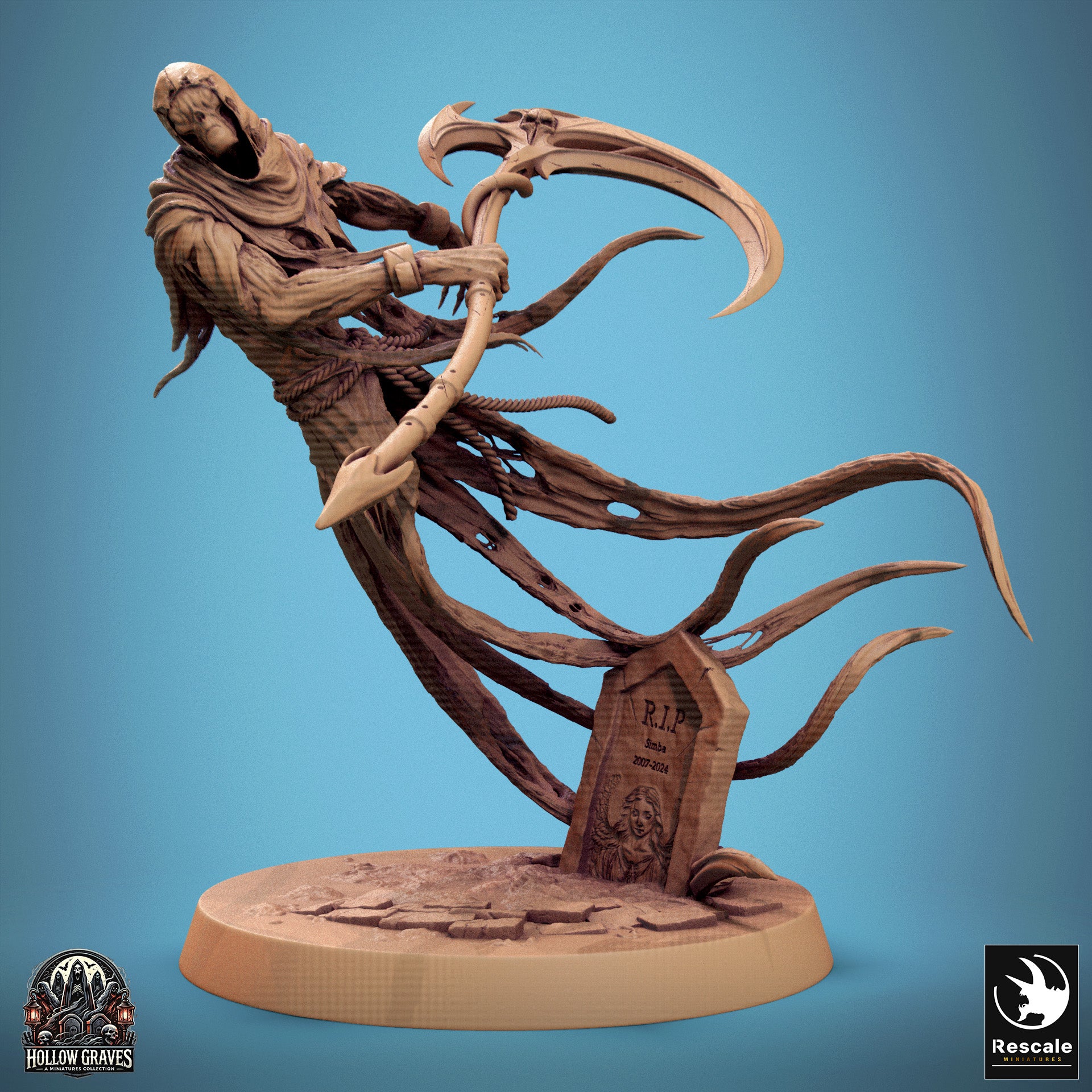 Death Ghost - aus der Reihe Hollow Graves von Rescale Miniatures
