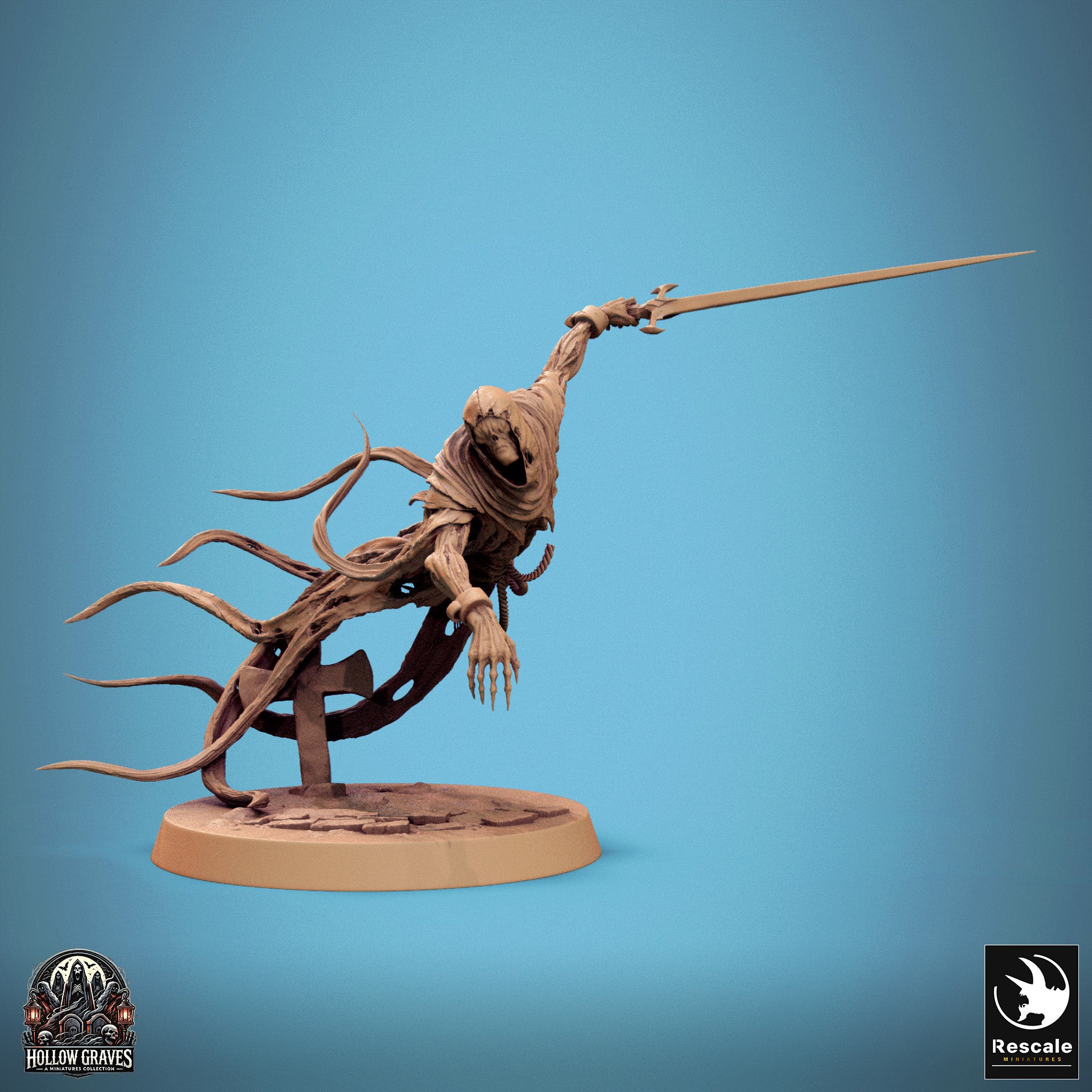 Death Ghost - aus der Reihe Hollow Graves von Rescale Miniatures