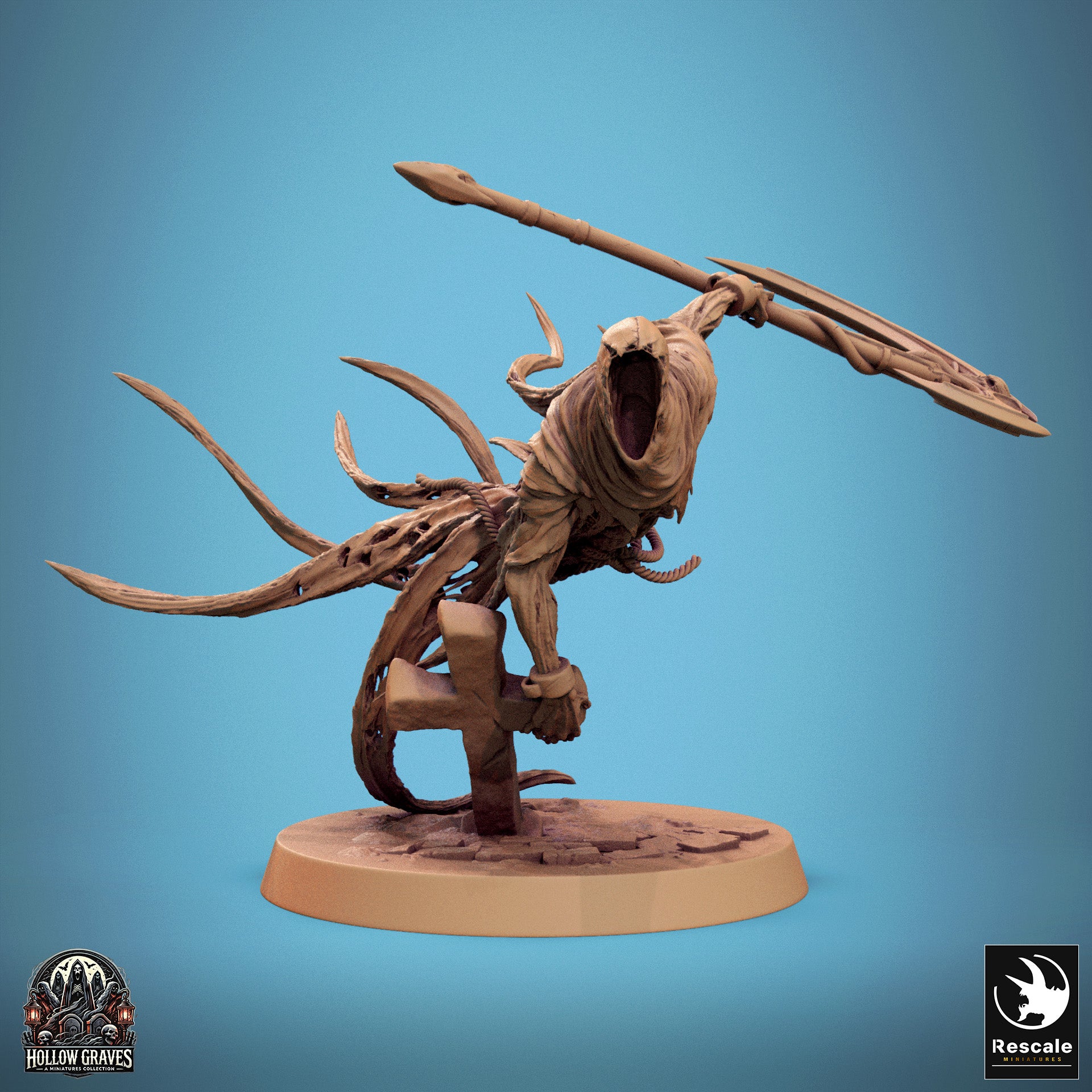 Death Ghost - aus der Reihe Hollow Graves von Rescale Miniatures