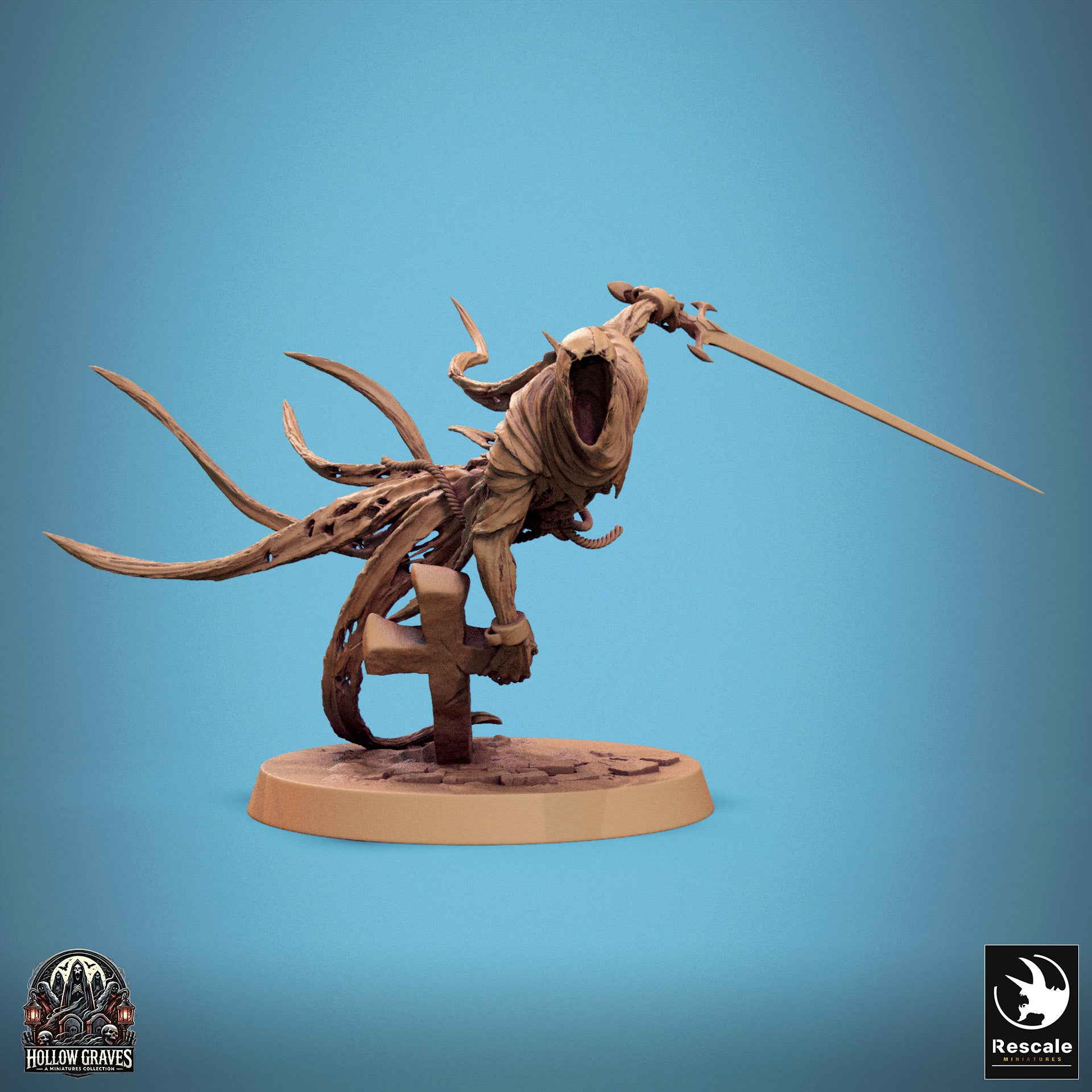 Death Ghost - aus der Reihe Hollow Graves von Rescale Miniatures