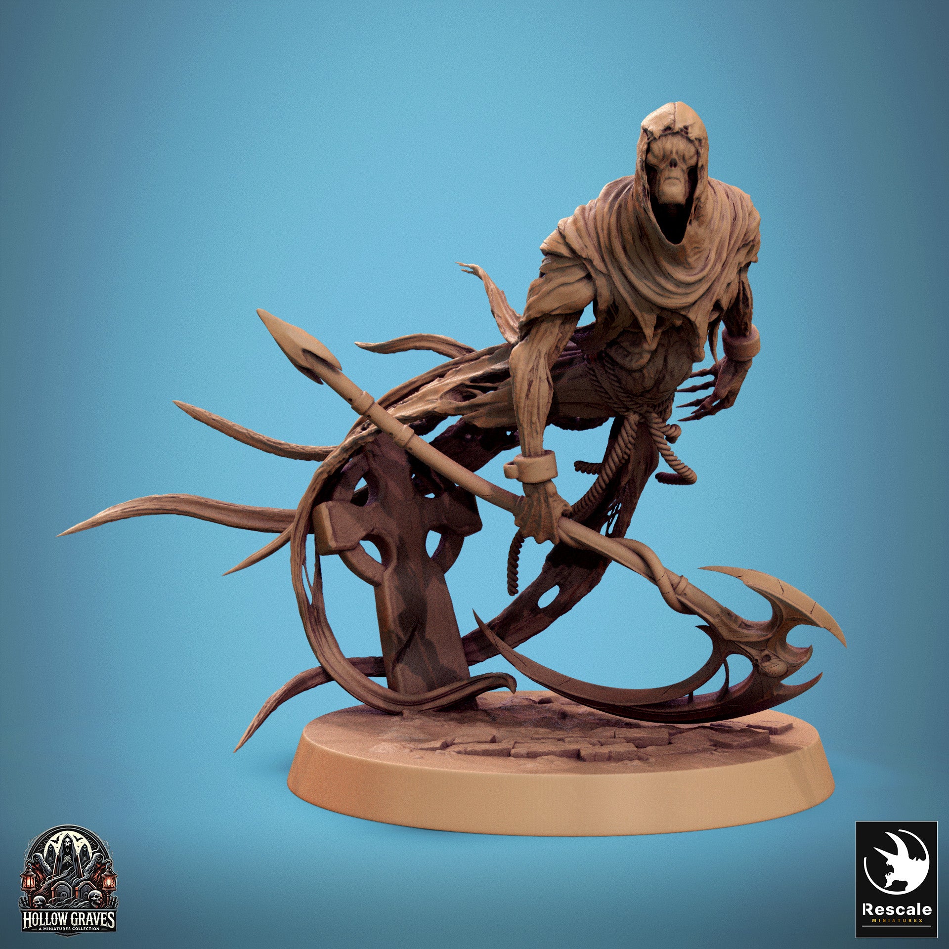 Death Ghost - aus der Reihe Hollow Graves von Rescale Miniatures