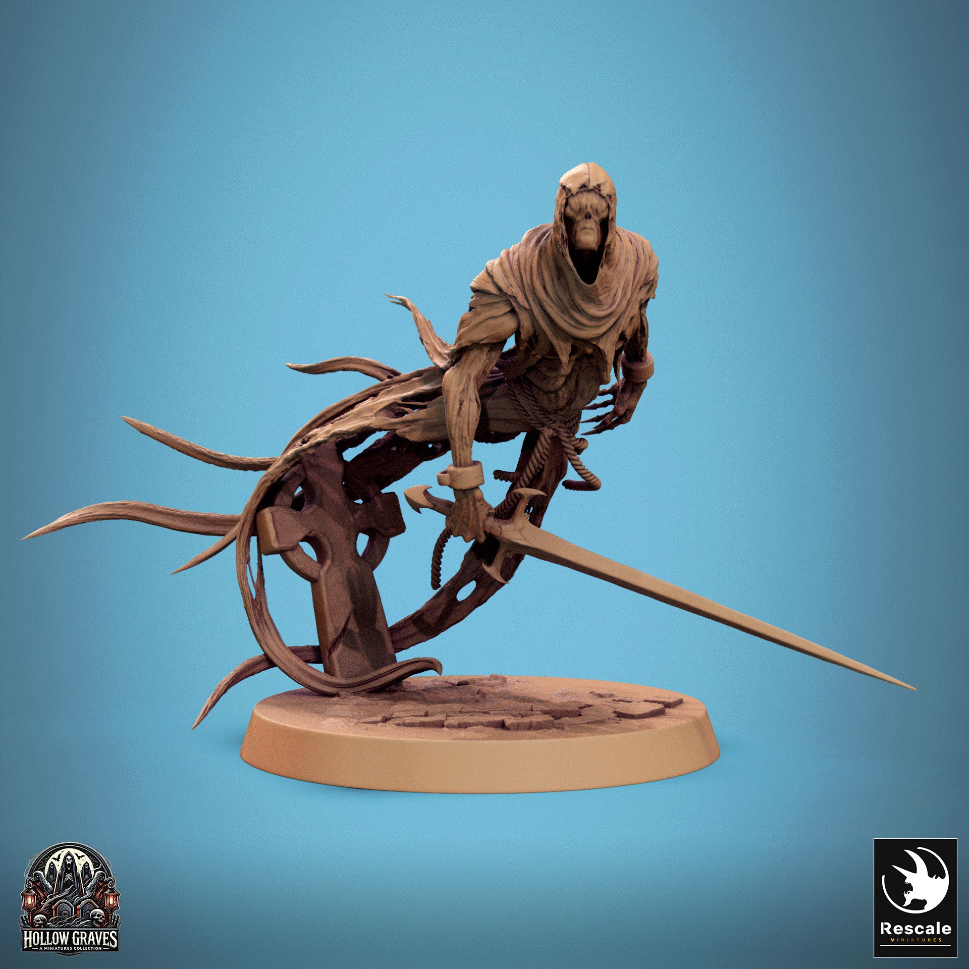 Death Ghost - aus der Reihe Hollow Graves von Rescale Miniatures