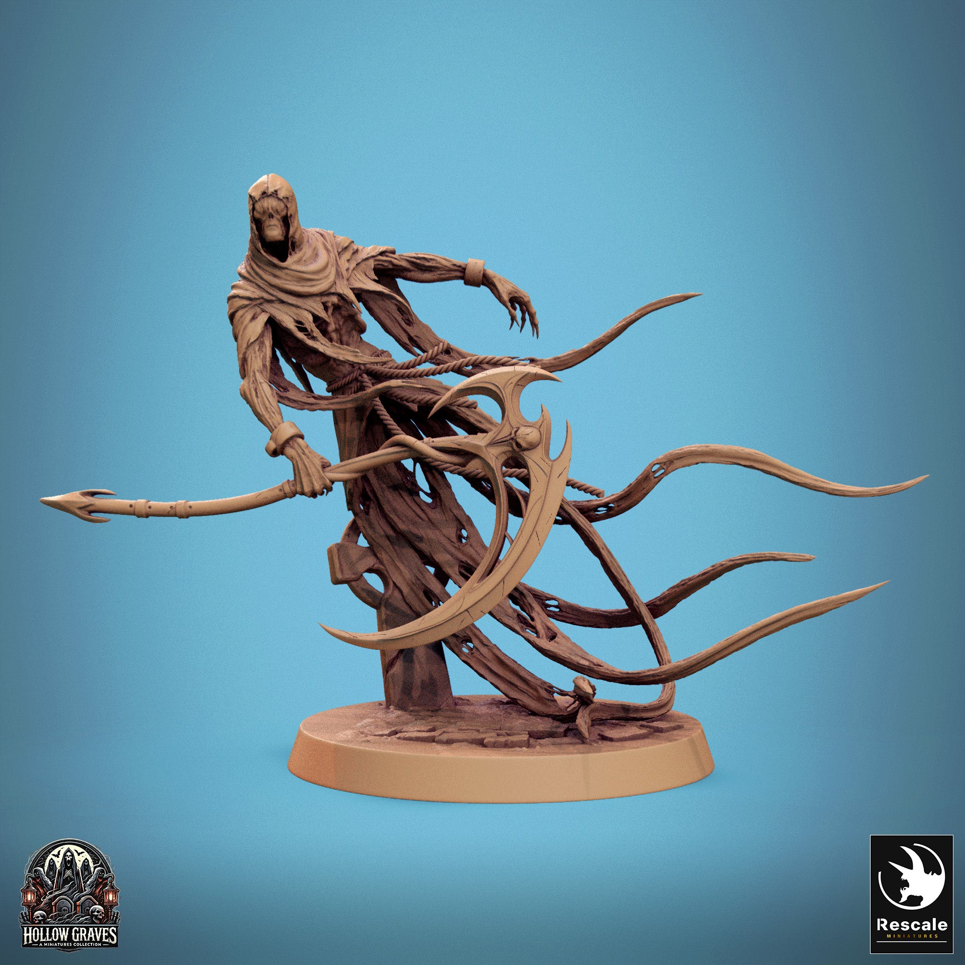 Death Ghost - aus der Reihe Hollow Graves von Rescale Miniatures