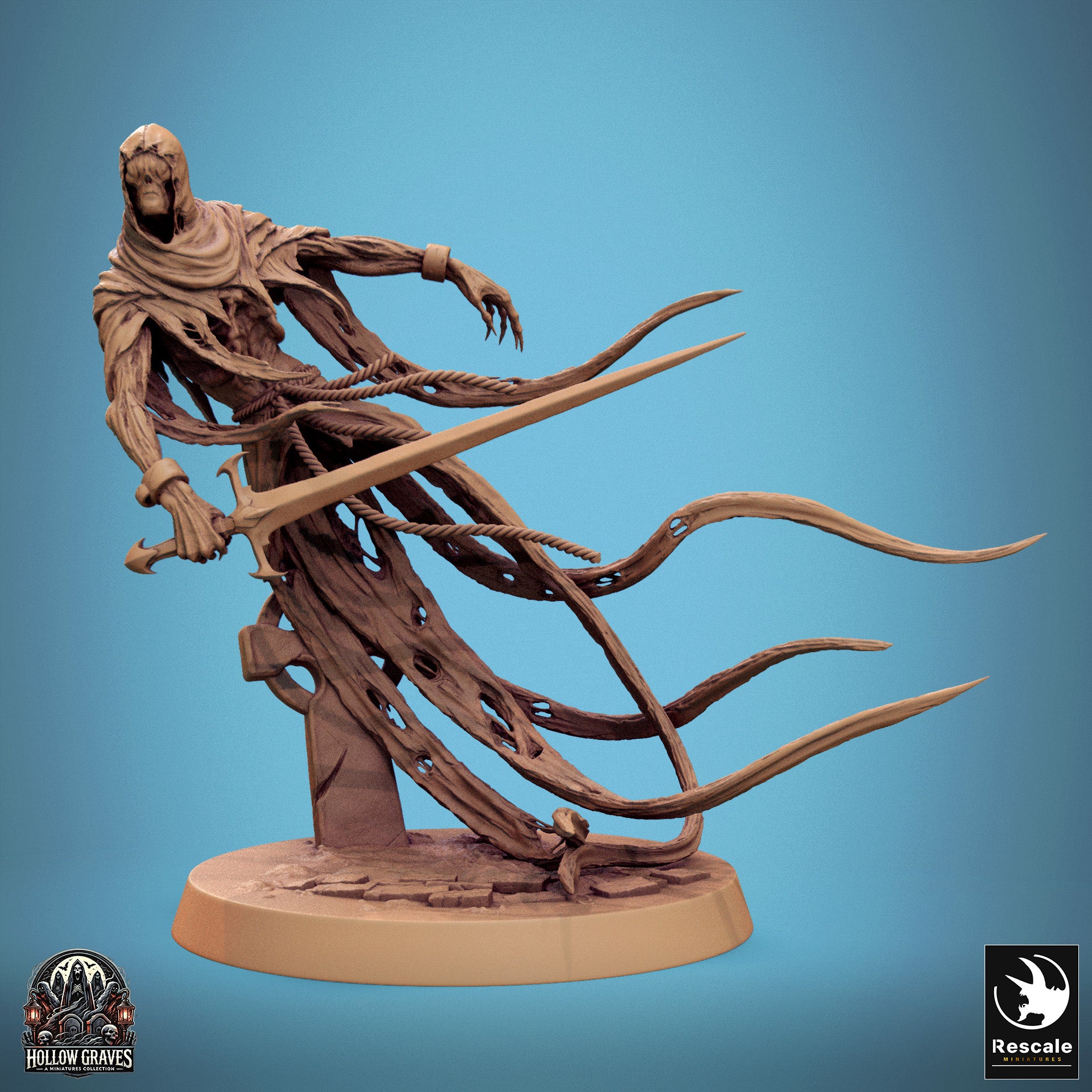 Death Ghost - aus der Reihe Hollow Graves von Rescale Miniatures