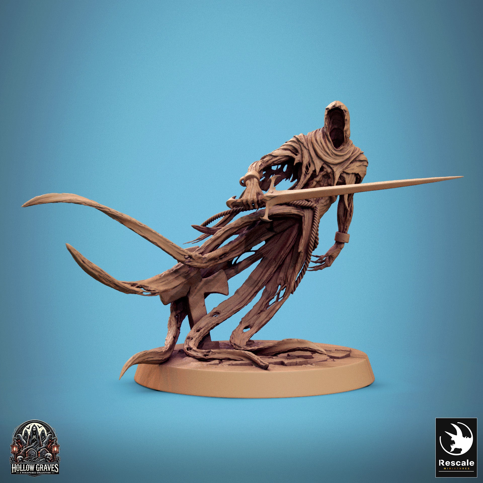 Death Ghost - aus der Reihe Hollow Graves von Rescale Miniatures