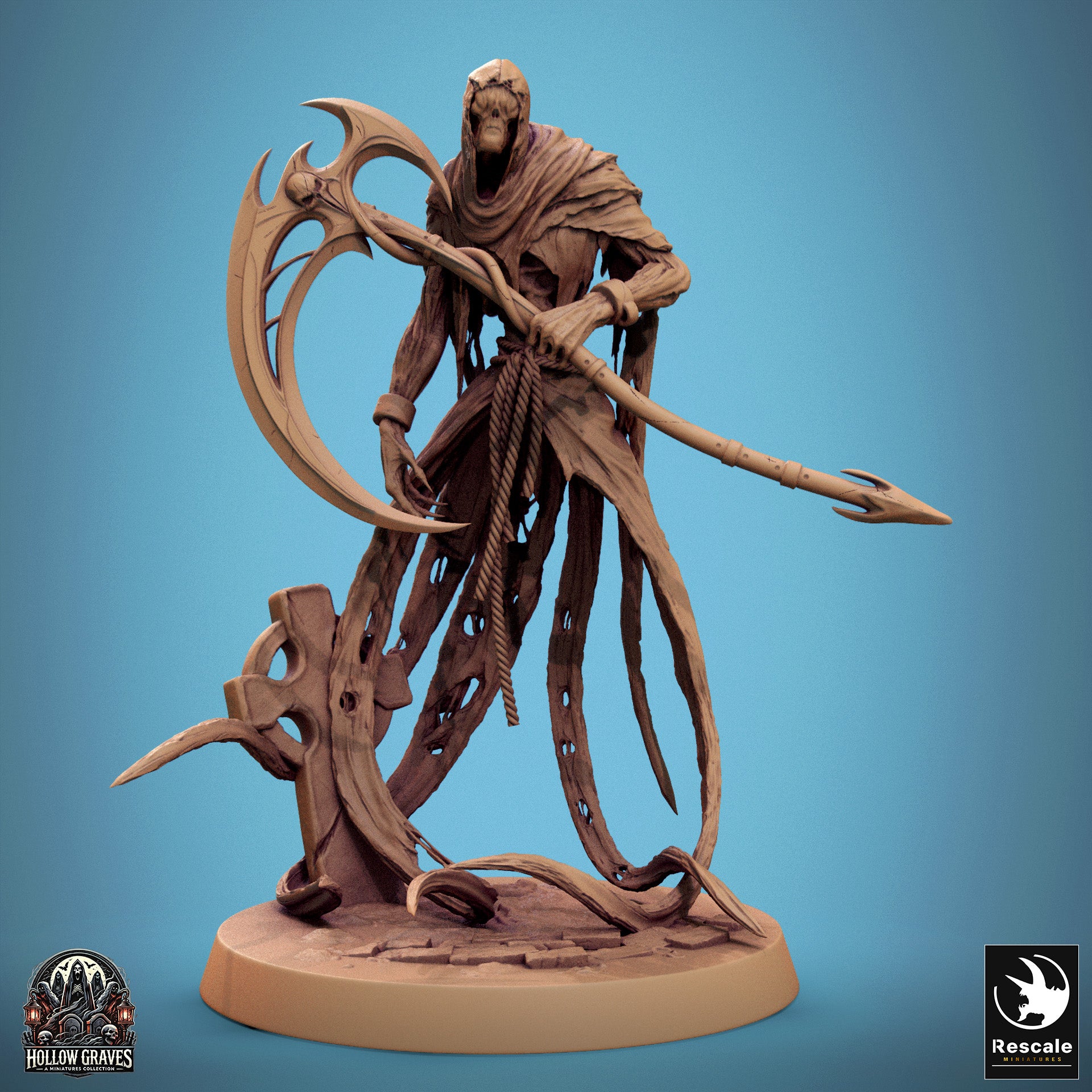 Death Ghost - aus der Reihe Hollow Graves von Rescale Miniatures
