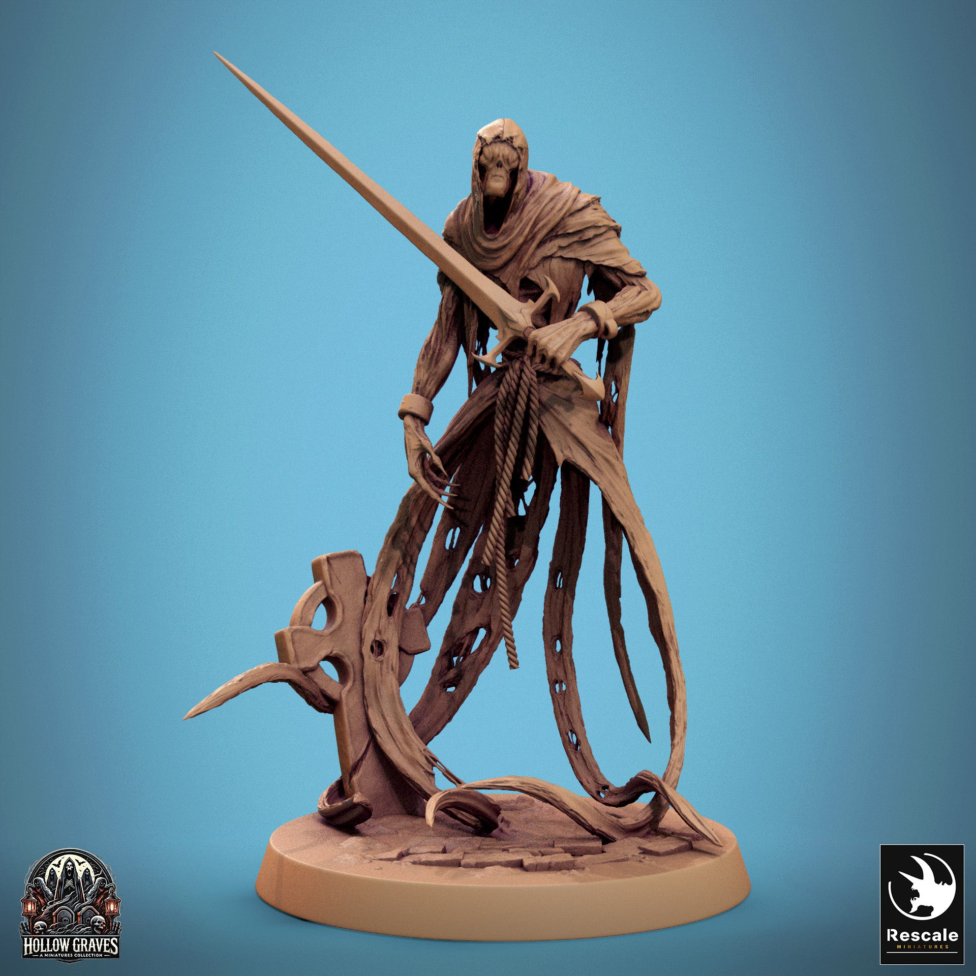 Death Ghost - aus der Reihe Hollow Graves von Rescale Miniatures
