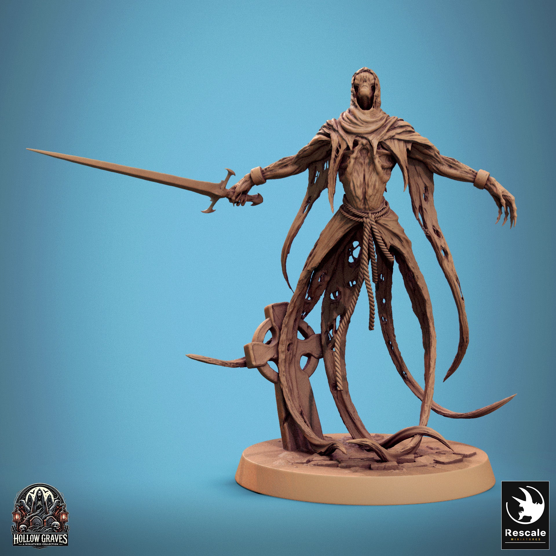 Death Ghost - aus der Reihe Hollow Graves von Rescale Miniatures
