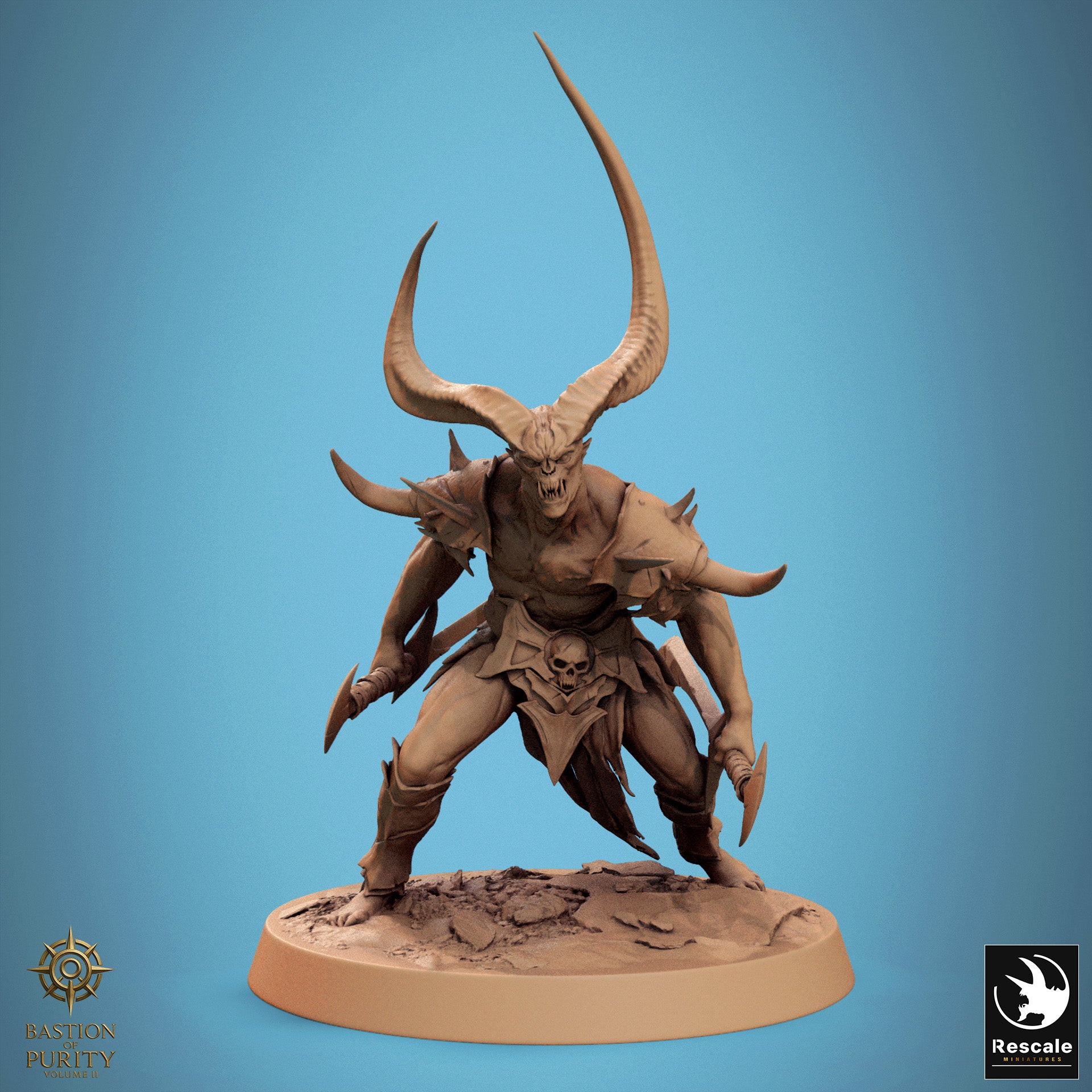 Horned Blade - aus der Reihe Legion of the Damned von Rescale Miniatures
