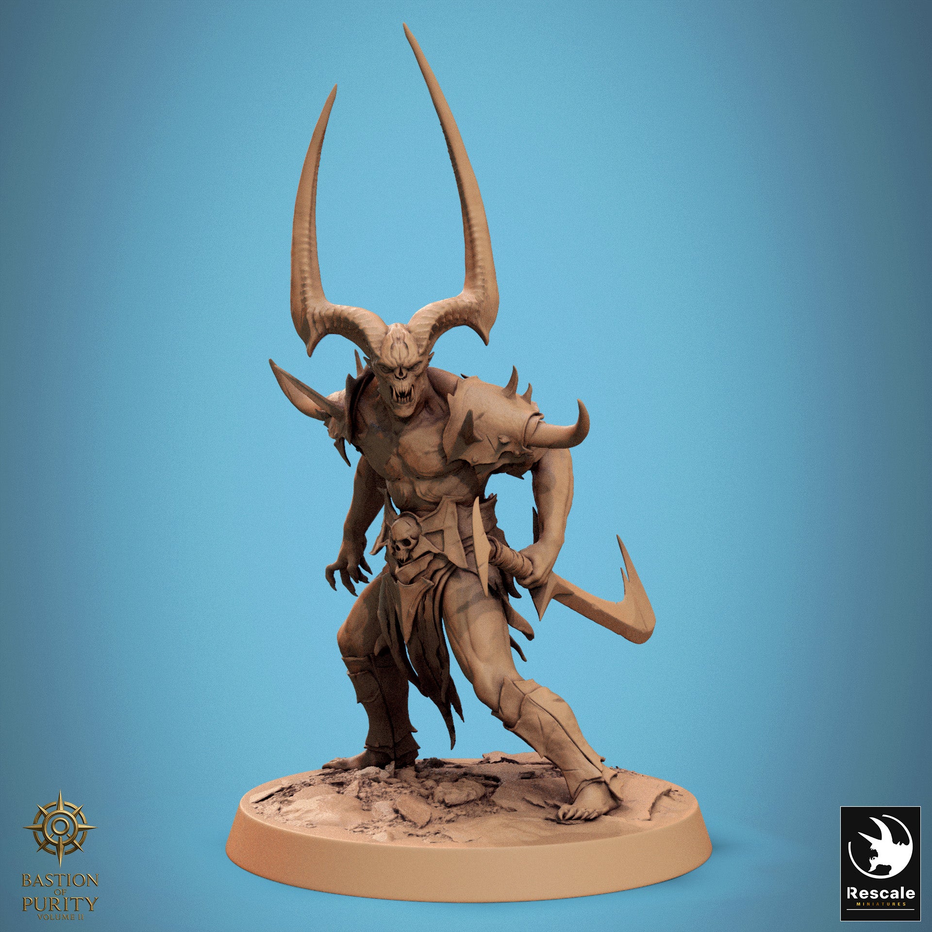Horned Blade - aus der Reihe Legion of the Damned von Rescale Miniatures