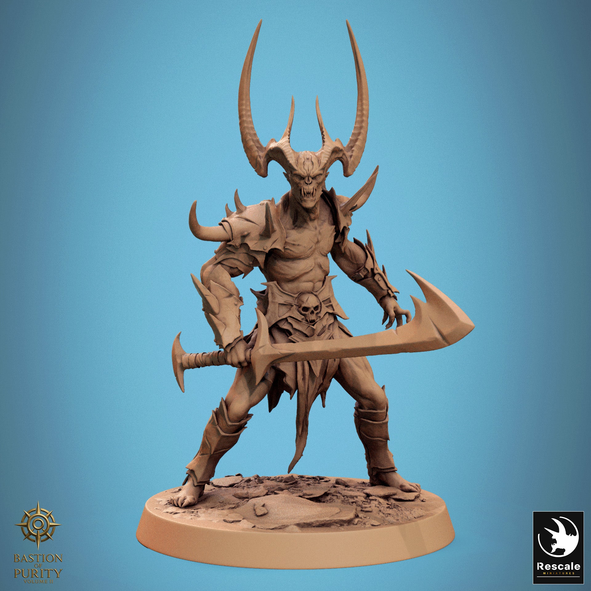 Horned Blade - aus der Reihe Legion of the Damned von Rescale Miniatures