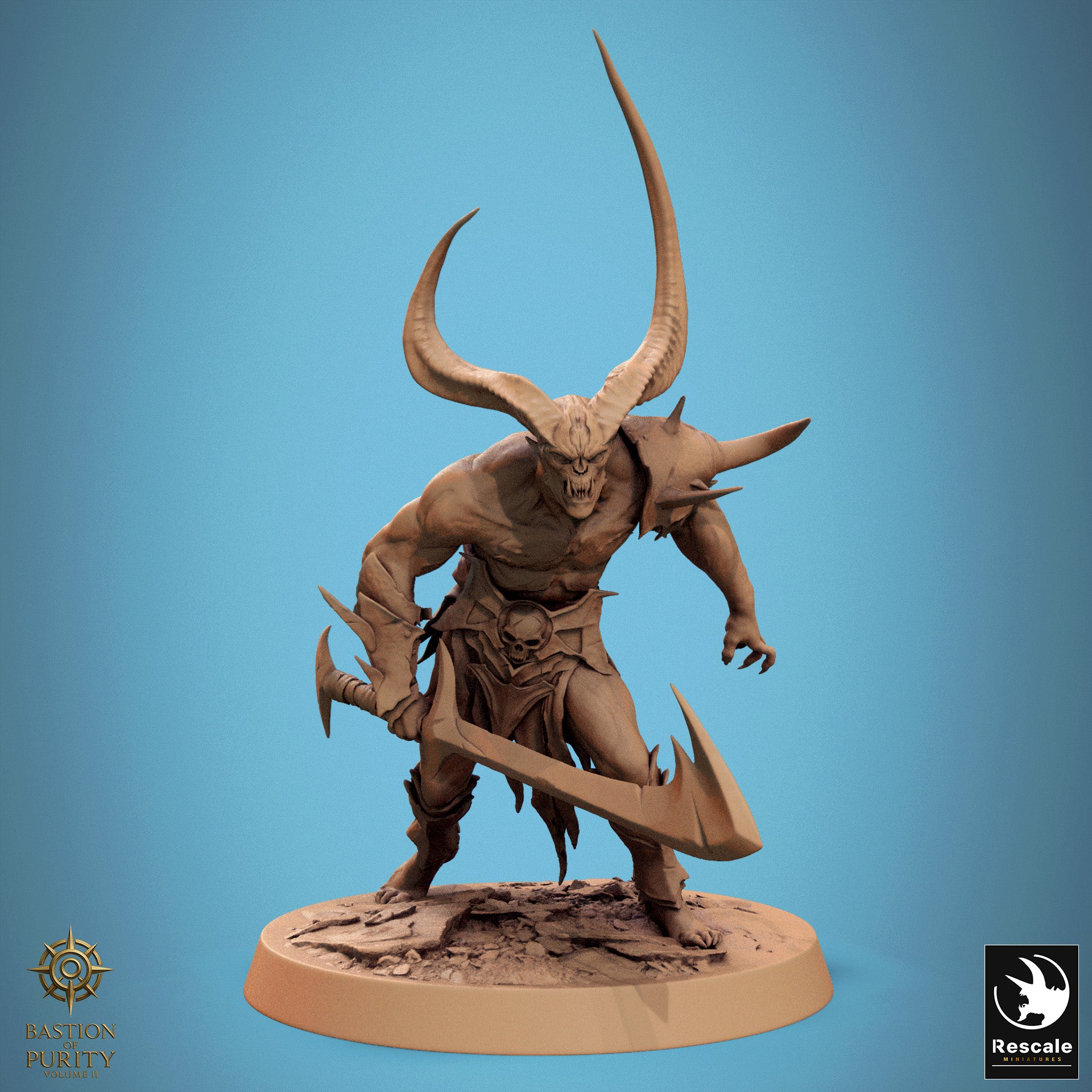 Horned Blade - aus der Reihe Legion of the Damned von Rescale Miniatures