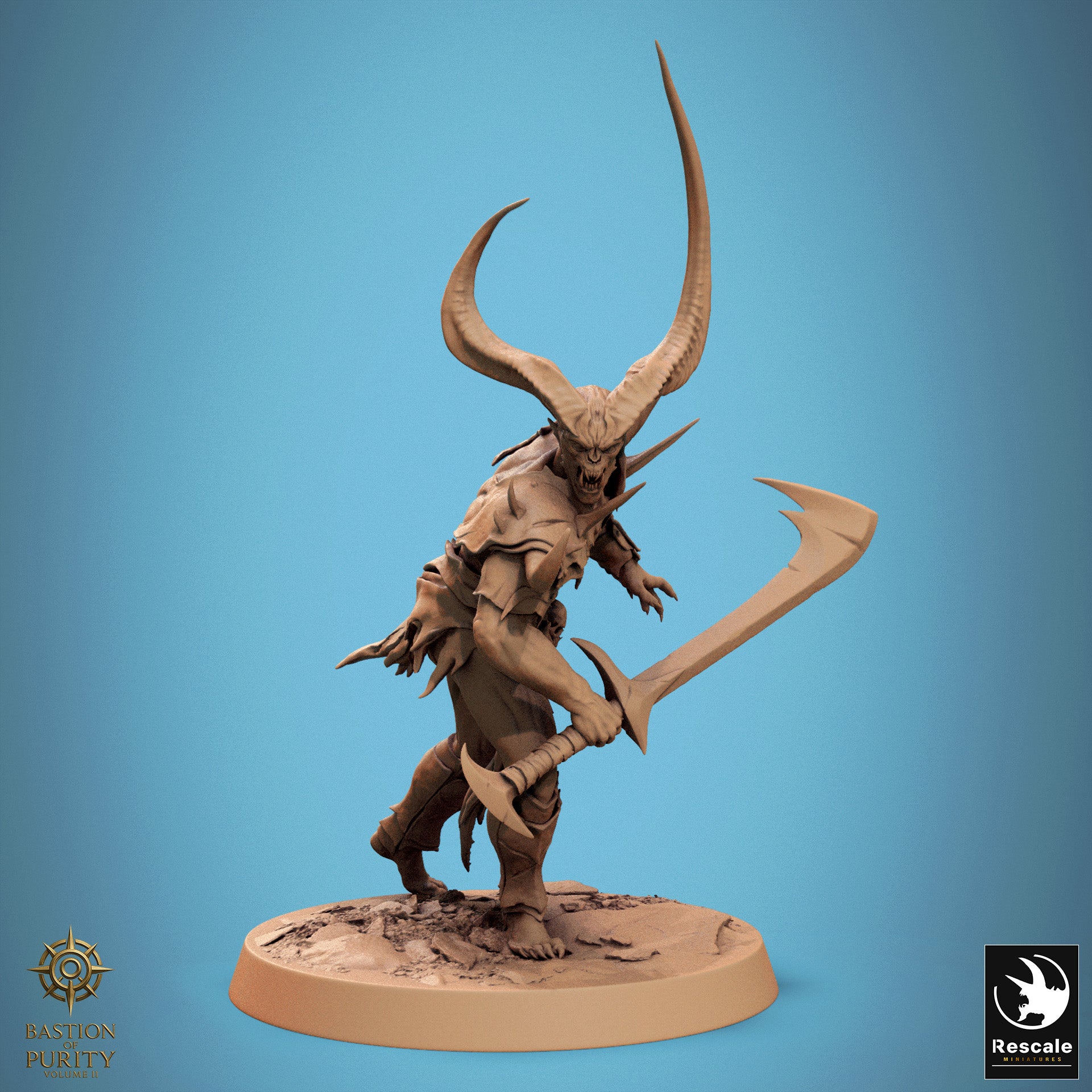 Horned Blade - aus der Reihe Legion of the Damned von Rescale Miniatures