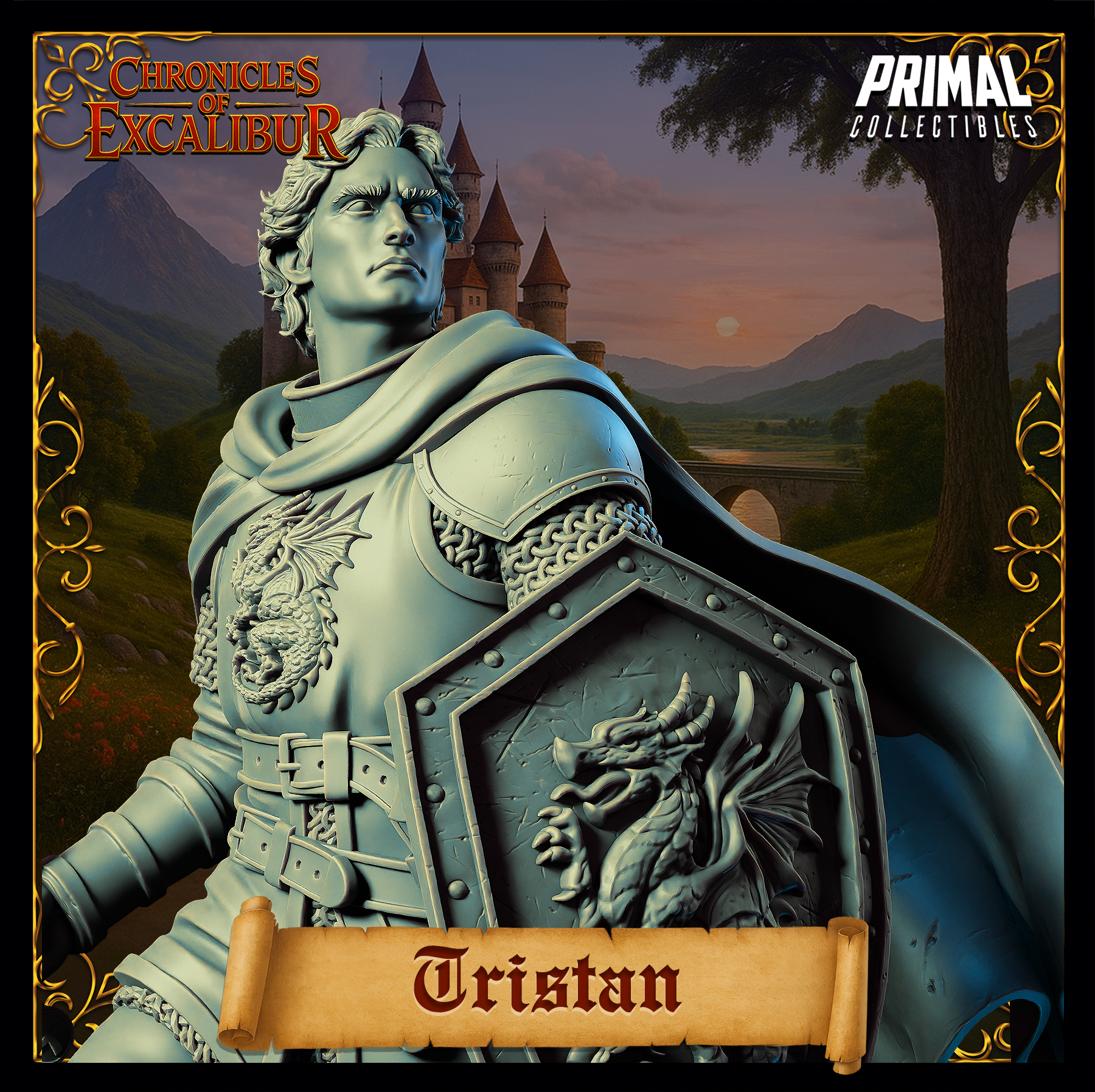Knight Tristan - Chronicles of Excalibur - Primal Collectibles