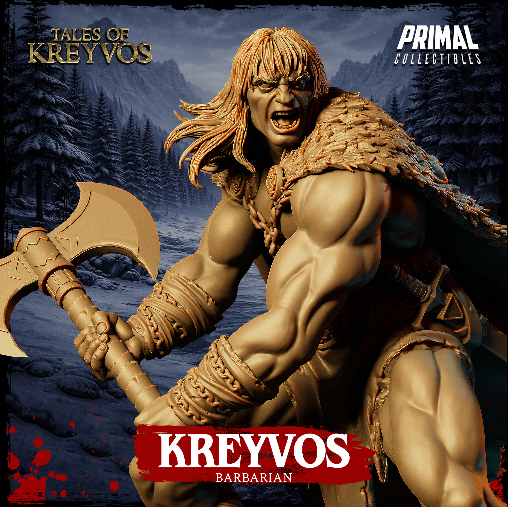 Northman Kreyvos - Tales of Lreyvos - Primal Collectibles