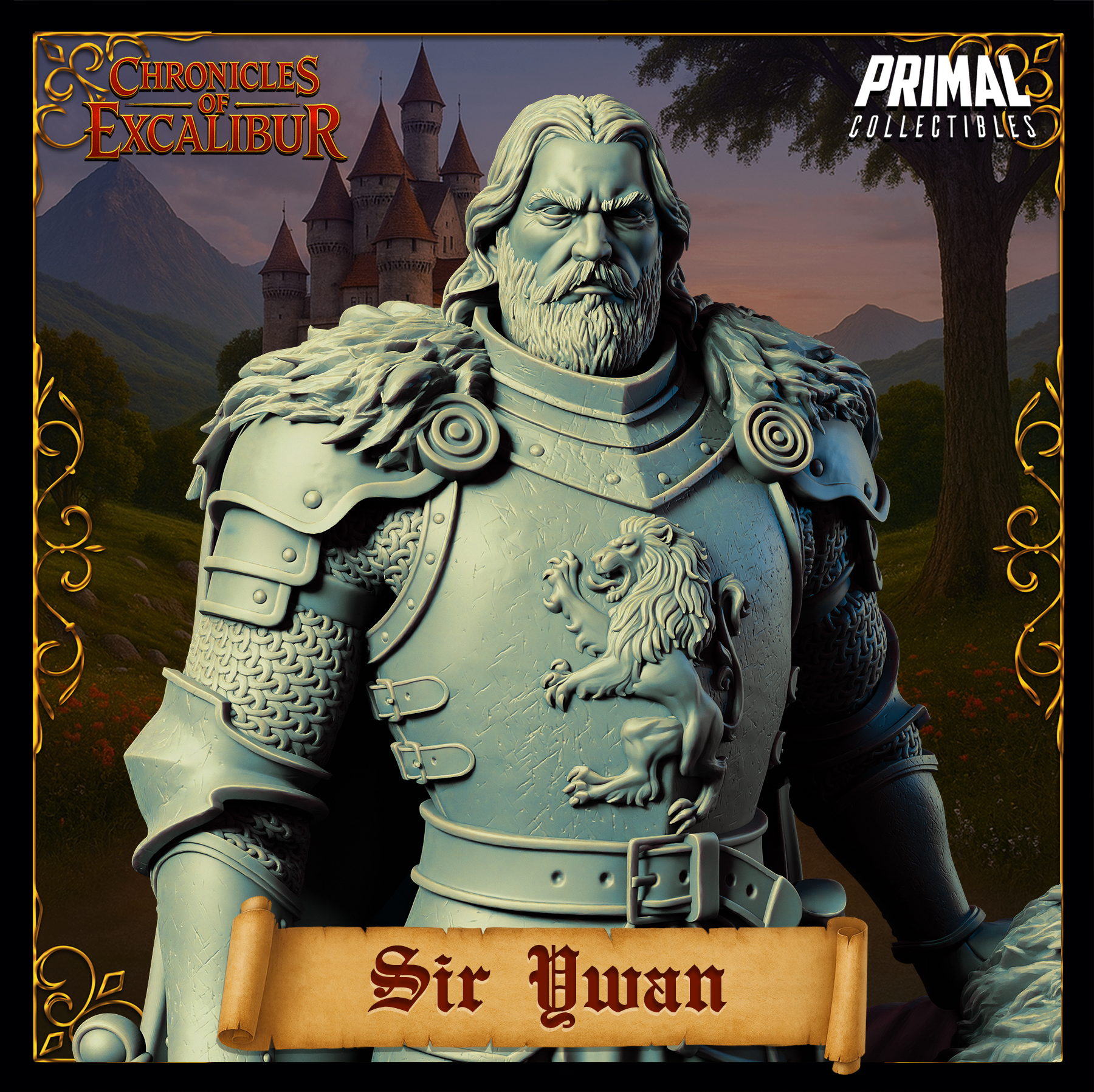 Knight Sir Qwan - Chronicles of Excalibur - Primal Collectibles