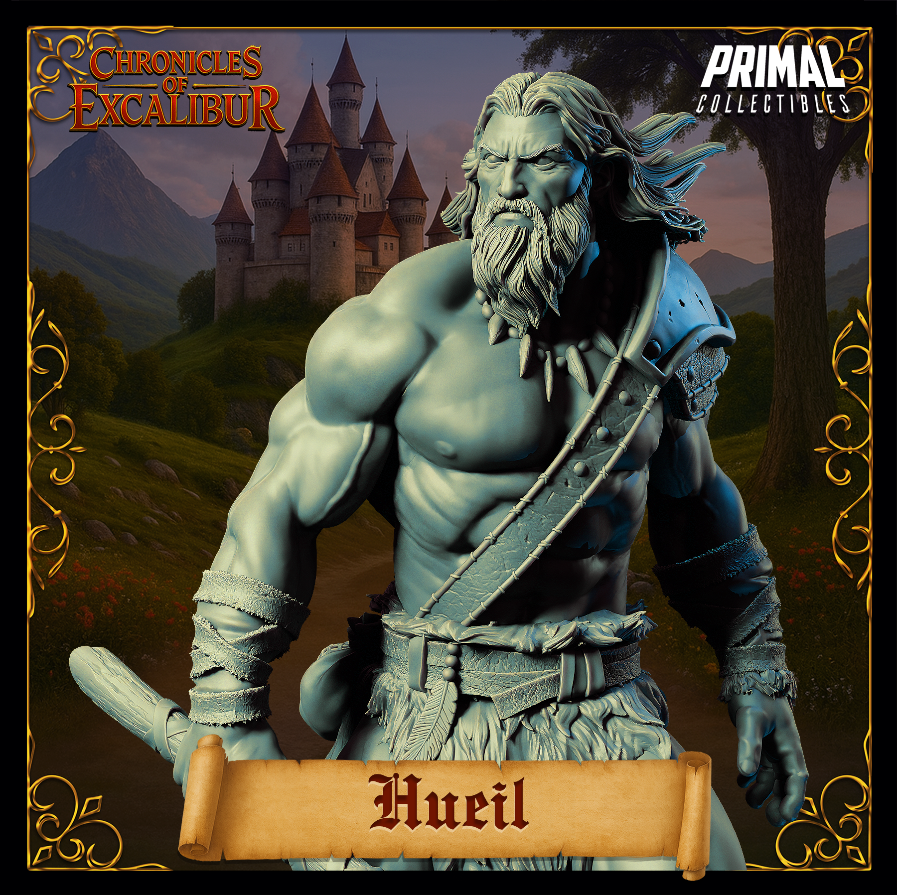 Warrior Hueil - Chronicles of Excalibur - Primal Collectibles