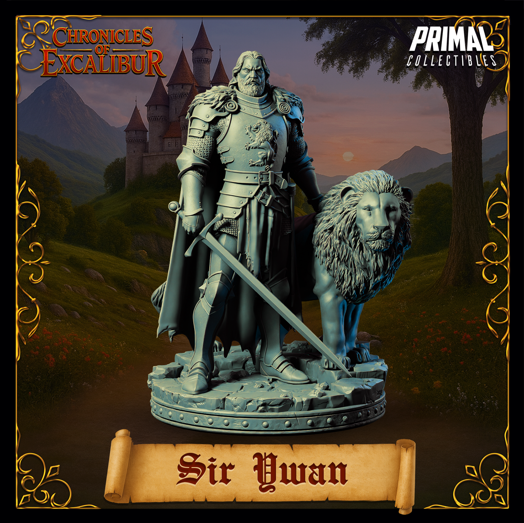 Knight Sir Qwan - Chronicles of Excalibur - Primal Collectibles