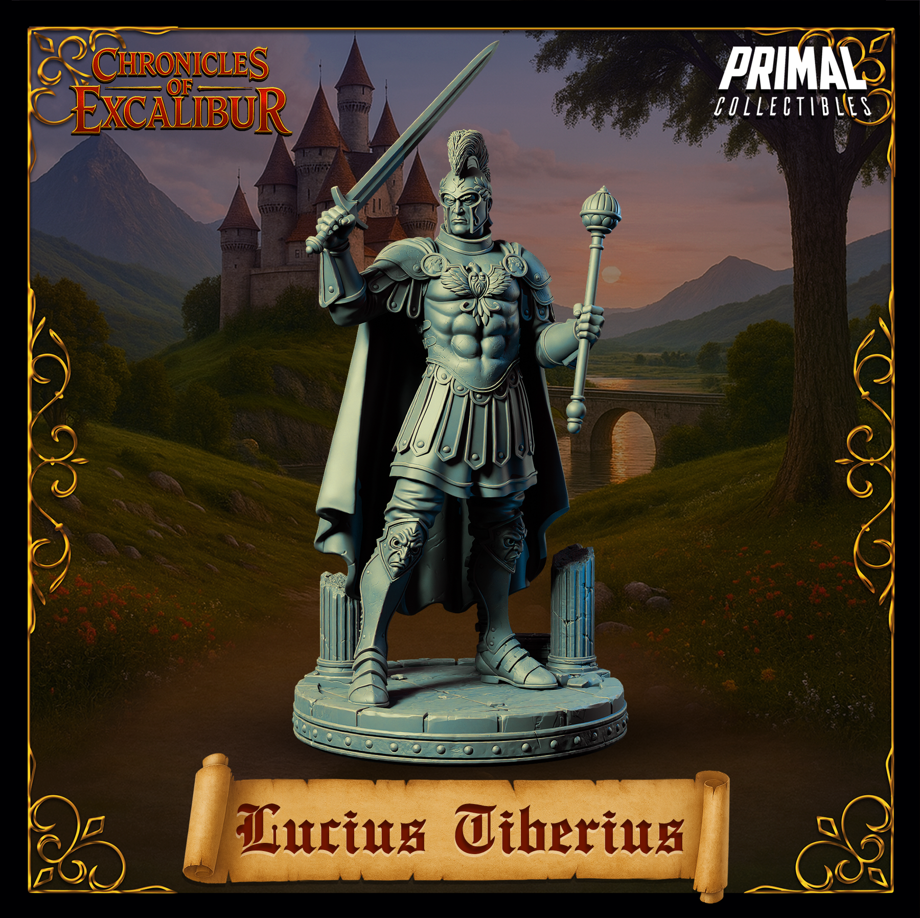 King Lucius Tiberius - Chronicles of Excalibur - Primal Collectibles