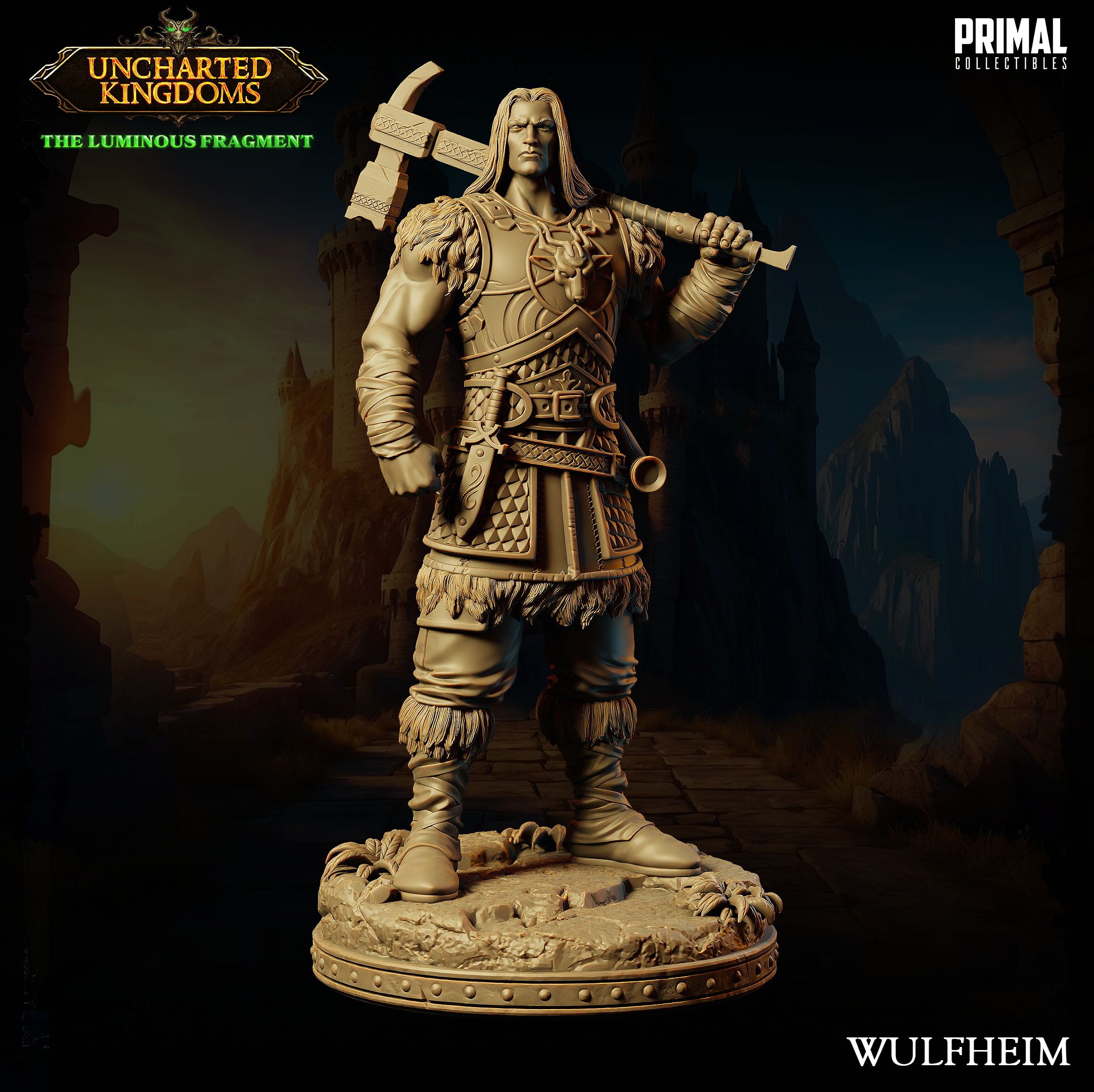 Barbarian Wulfheim - Uncharted Kingdoms/ The Luminous Fragment - Primal Collectibles