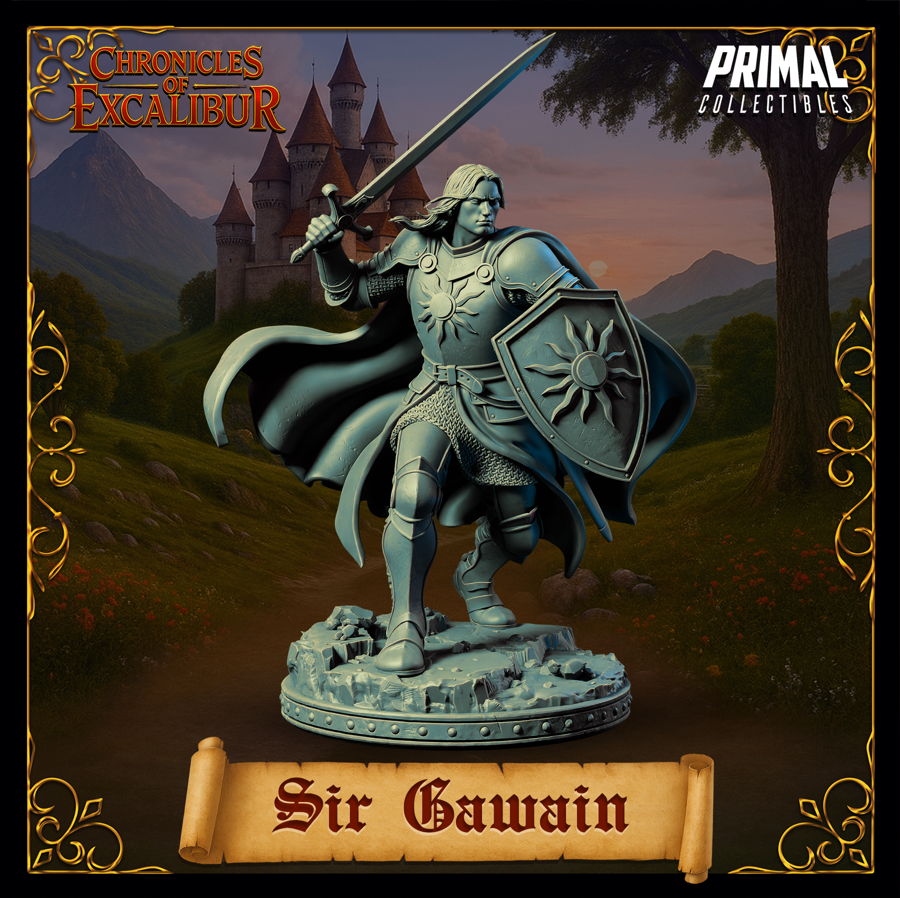 Knight Sir Gawain - Chronicles of Excalibur - Primal Collectibles