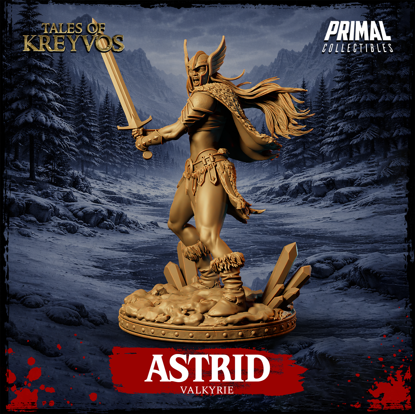 Valkyrie Astrid - Tales of Lreyvos - Primal Collectibles