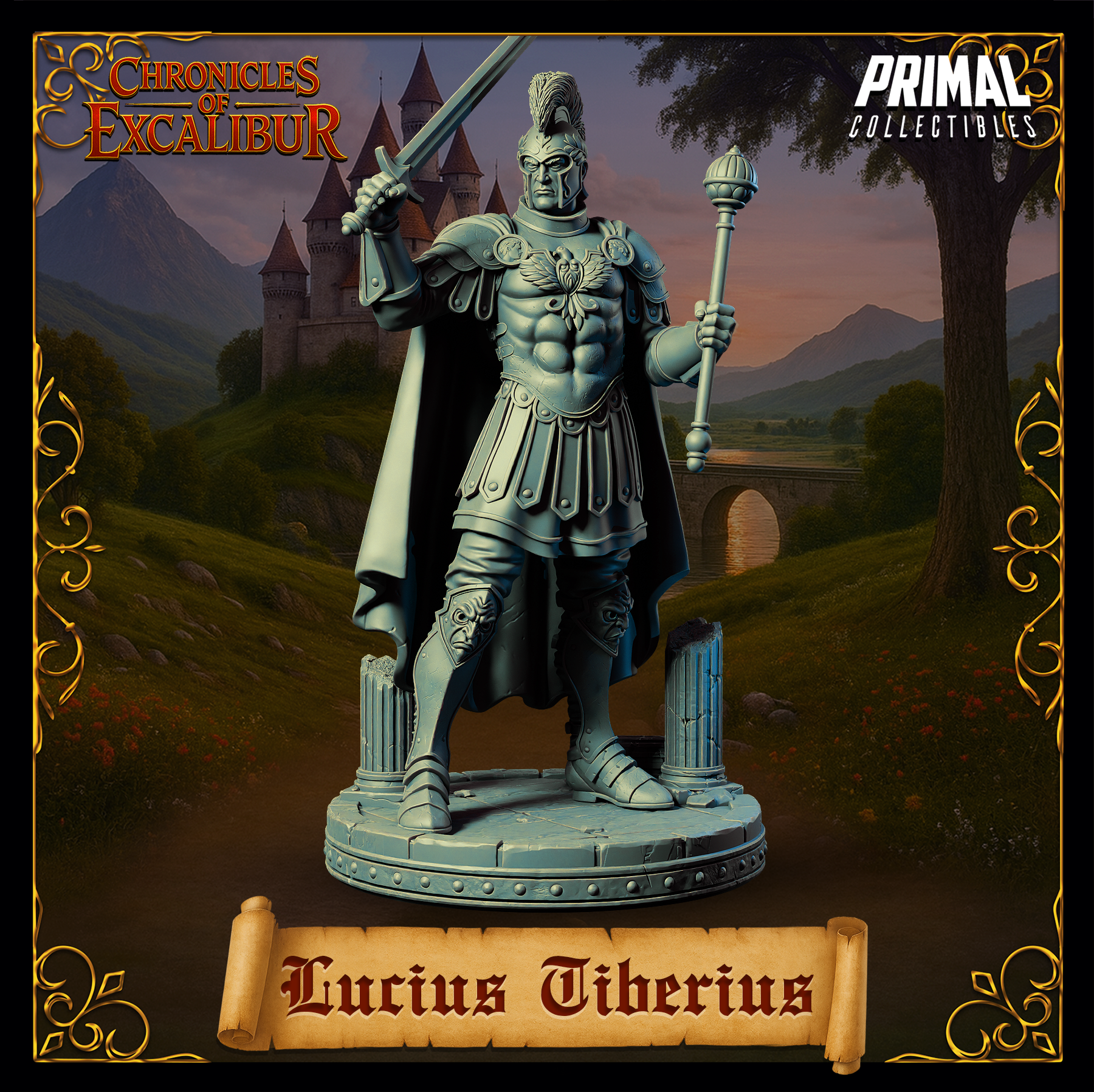 King Lucius Tiberius - Chronicles of Excalibur - Primal Collectibles