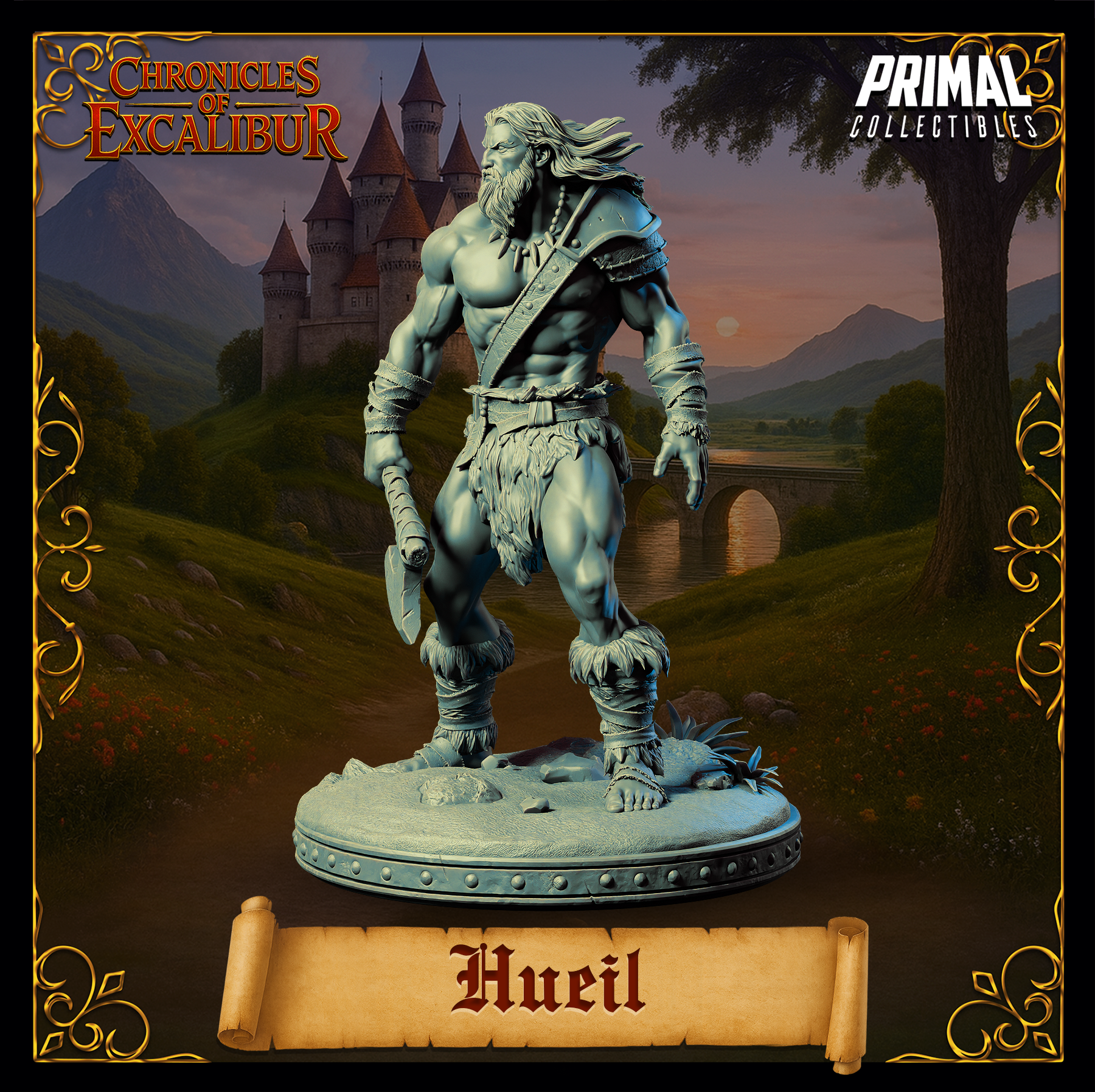 Warrior Hueil - Chronicles of Excalibur - Primal Collectibles