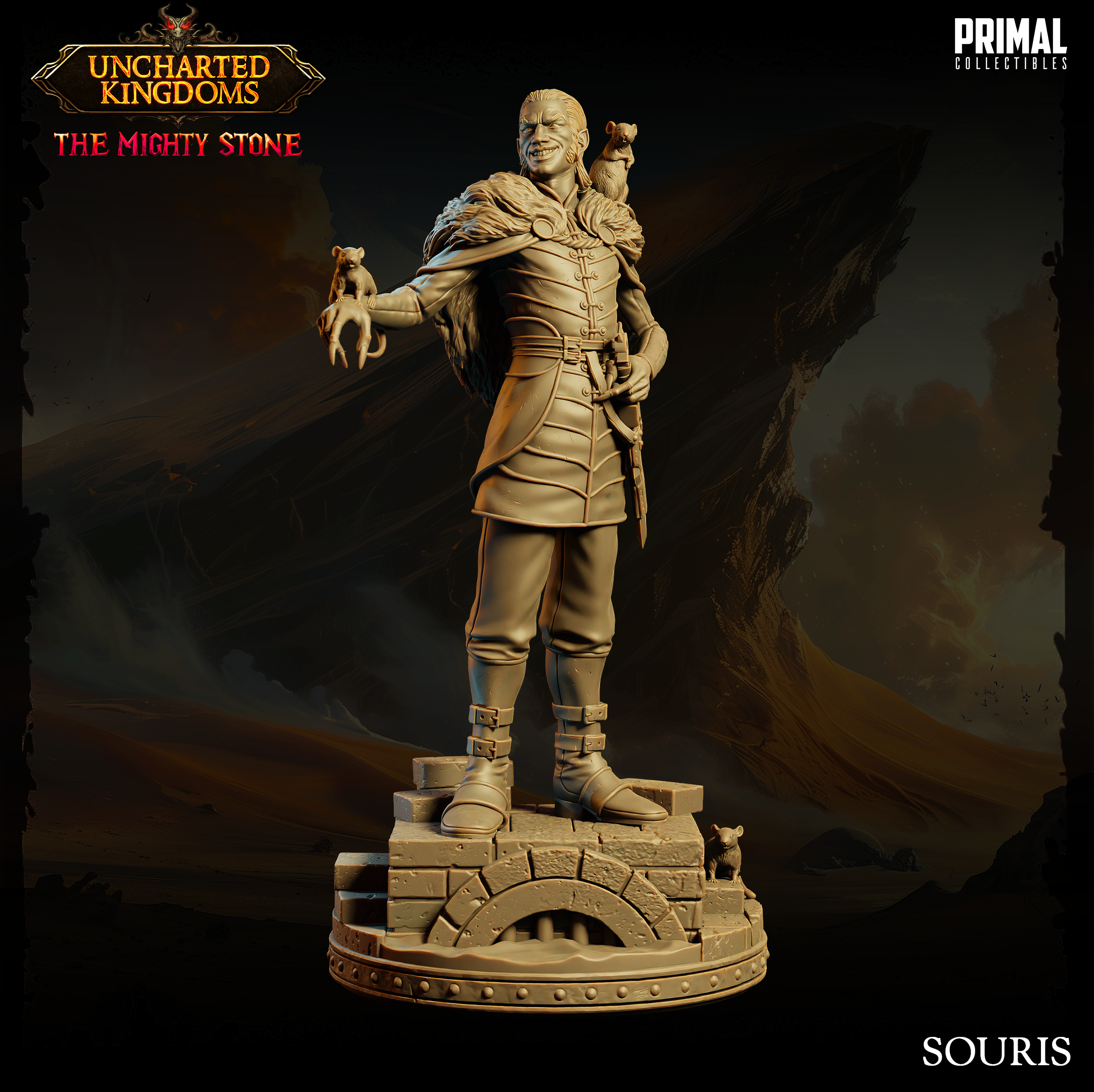 Souris - aus der Reihe Uncharted Kingdoms/ The Mighty Stone von Primal Collectibles