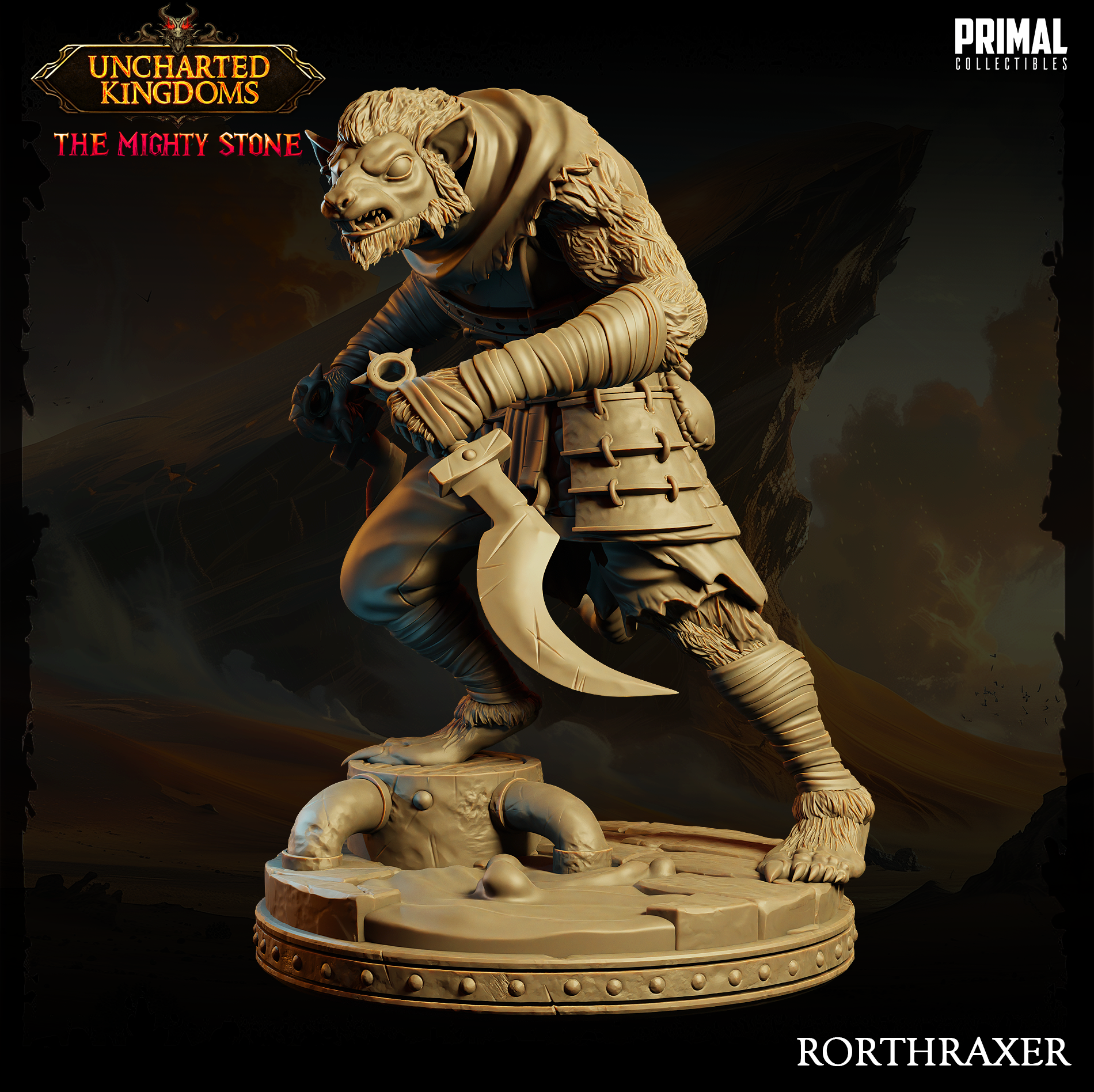 Wererats Army - aus der Reihe Uncharted Kingdoms/ The Mighty Stone von Primal Collectibles