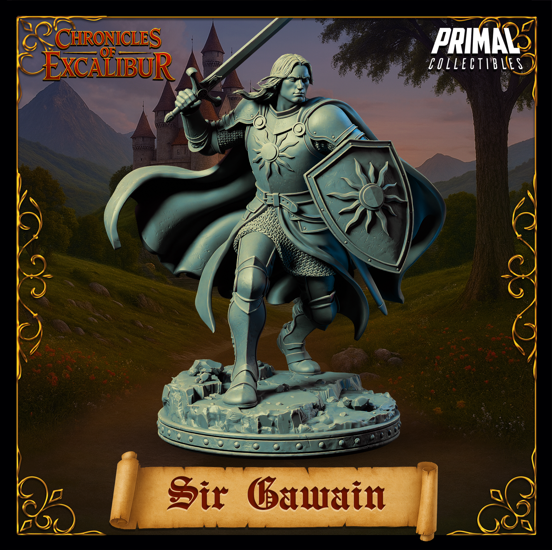 Knight Sir Gawain - Chronicles of Excalibur - Primal Collectibles