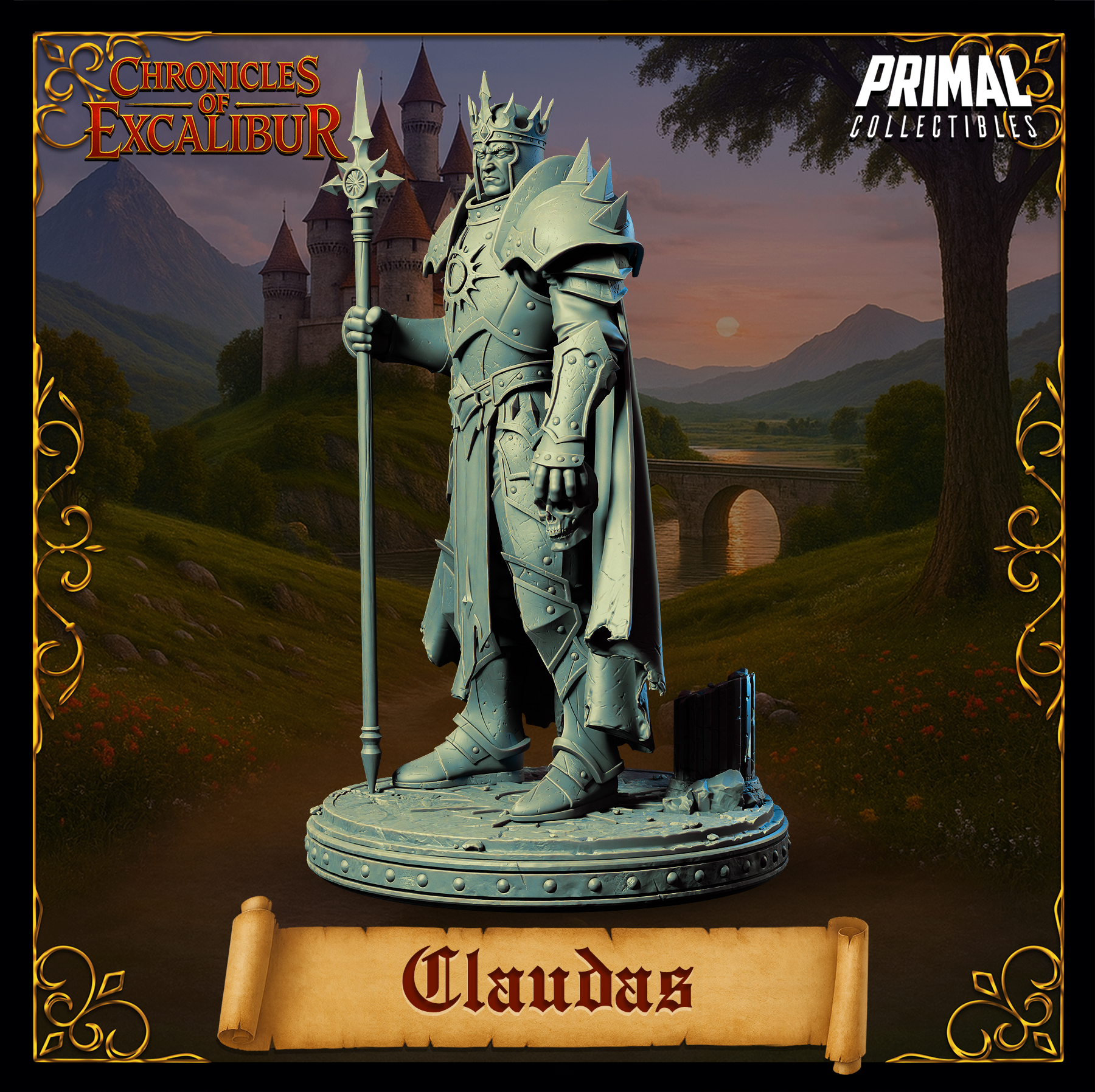 King Claudas - Chronicles of Excalibur - Primal Collectibles