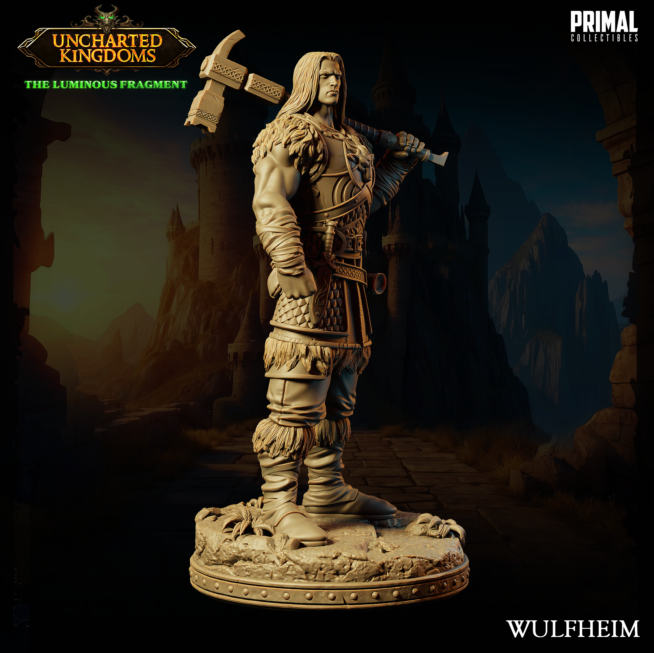 Barbarian Wulfheim - Uncharted Kingdoms/ The Luminous Fragment - Primal Collectibles