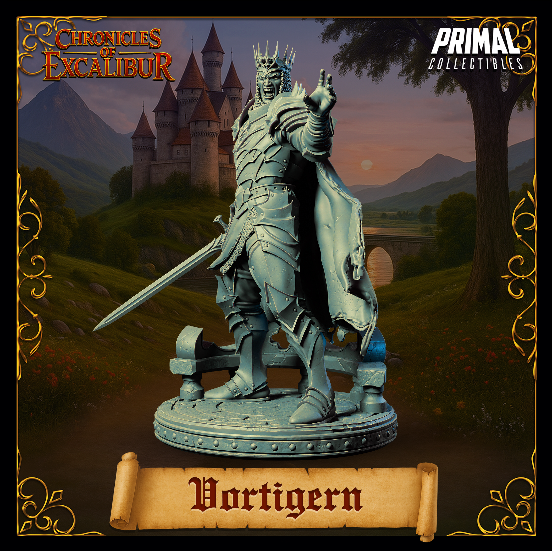 King Vortigern - aus der Reihe Chronicles of Excalibur von Primal Collectibles
