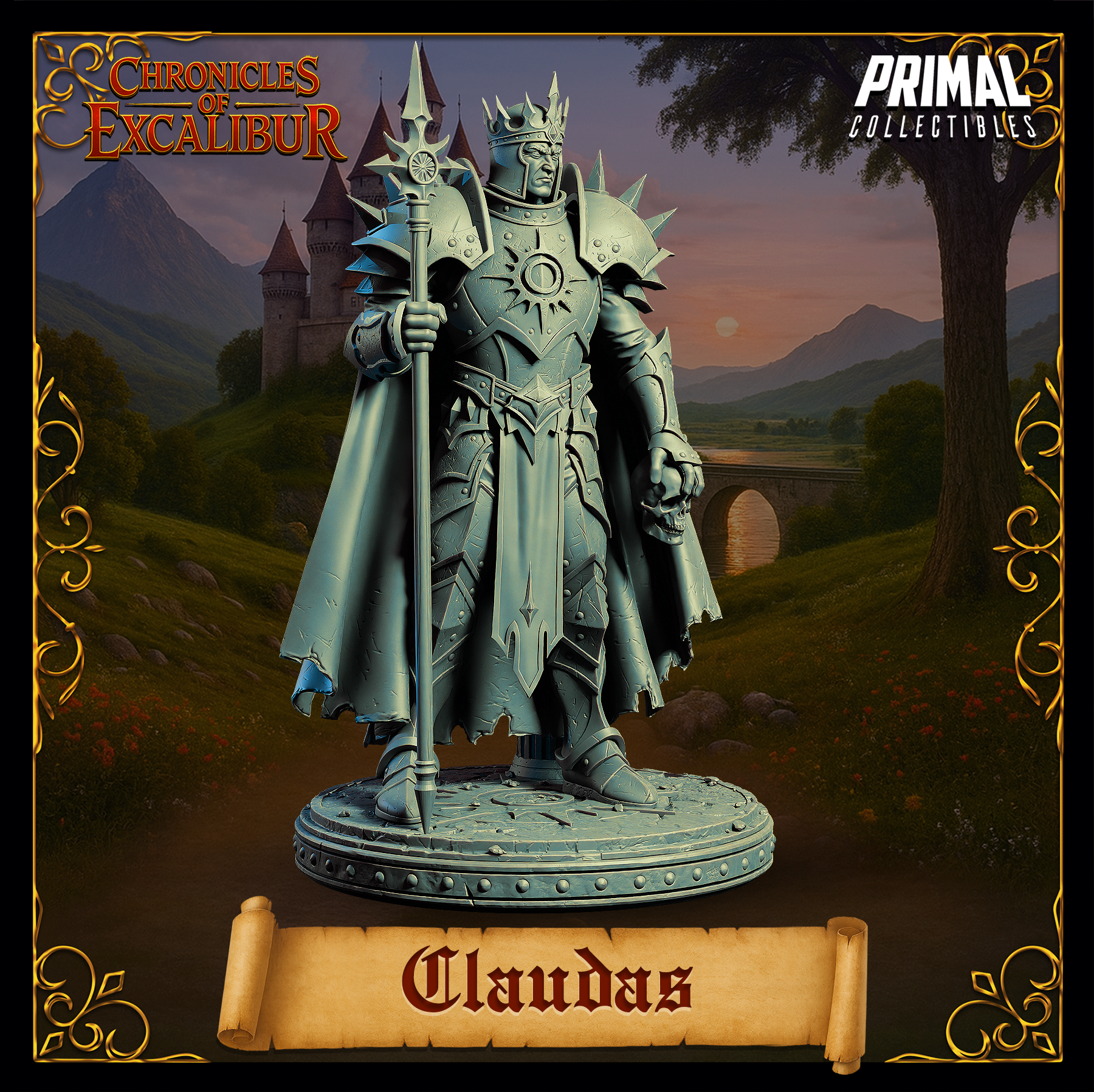 King Claudas - Chronicles of Excalibur - Primal Collectibles