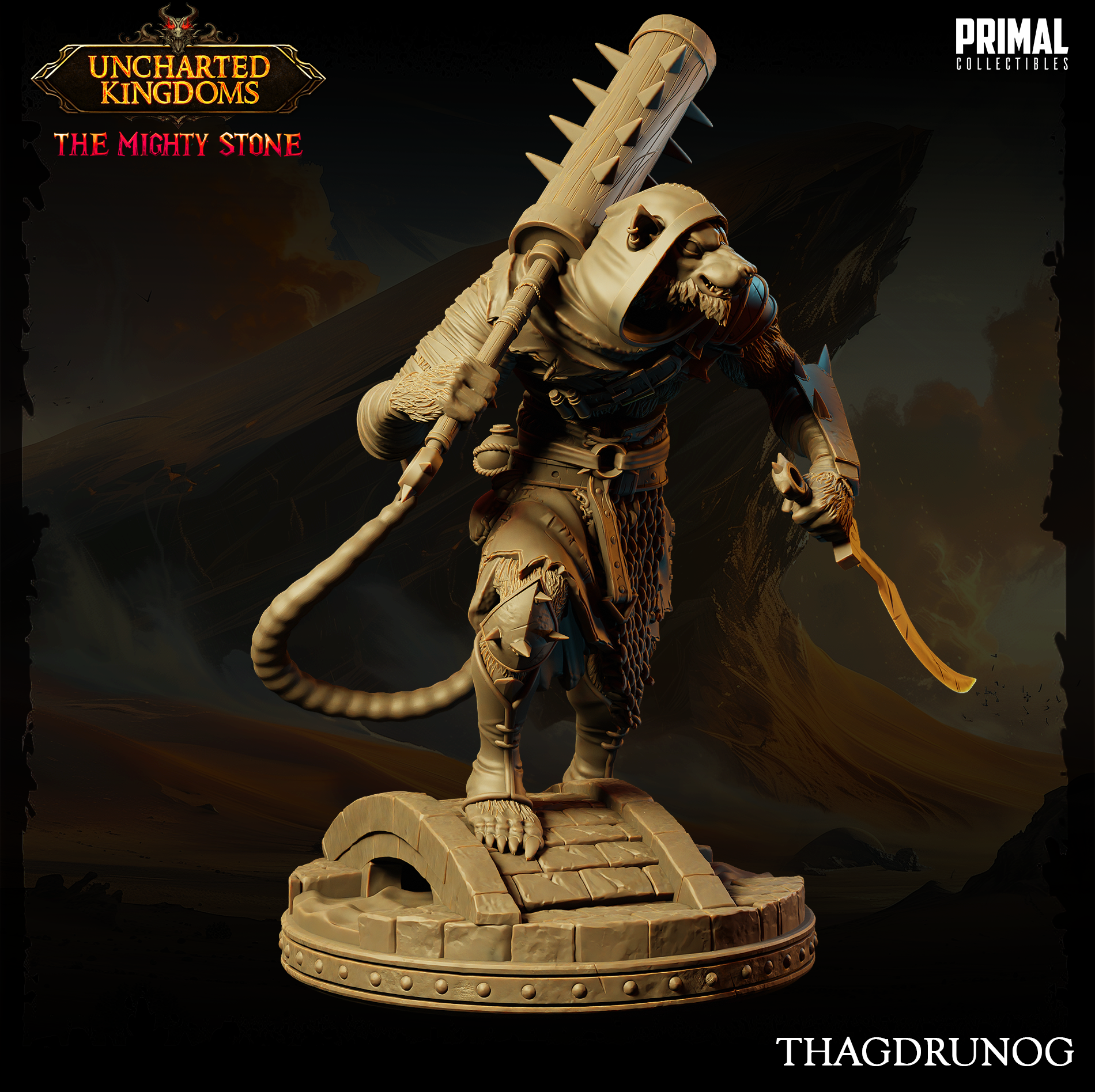 Wererats Army - aus der Reihe Uncharted Kingdoms/ The Mighty Stone von Primal Collectibles