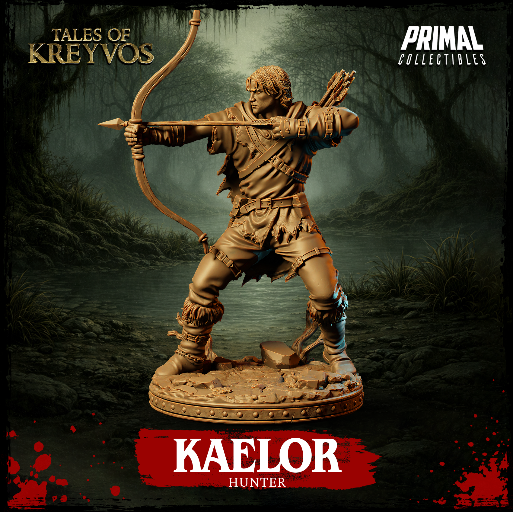 Hunter Kaelor - Tales of Kreyvos - Primal Collectibles