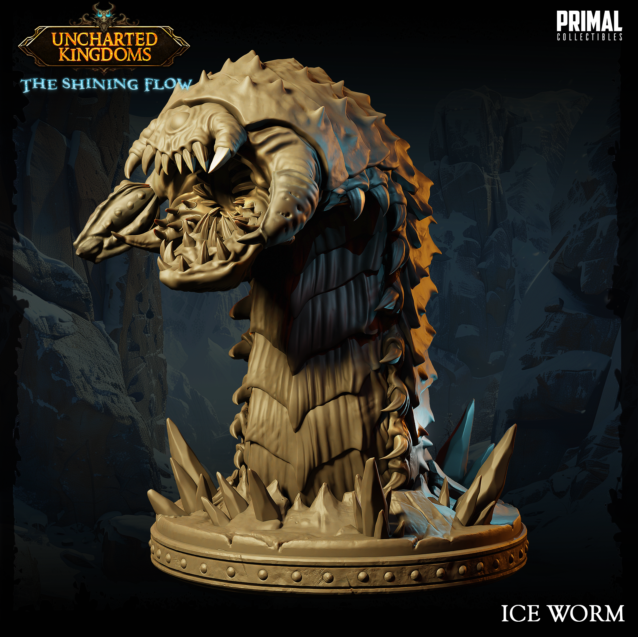Ice Worm - Uncharted Kingdoms/ The Shining Flow - Primal Collectibles