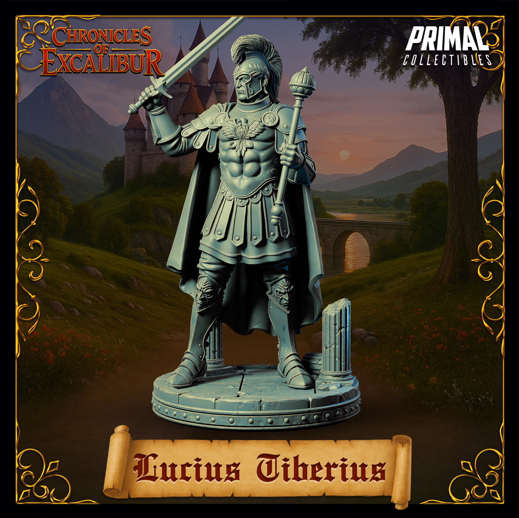 King Lucius Tiberius - Chronicles of Excalibur - Primal Collectibles