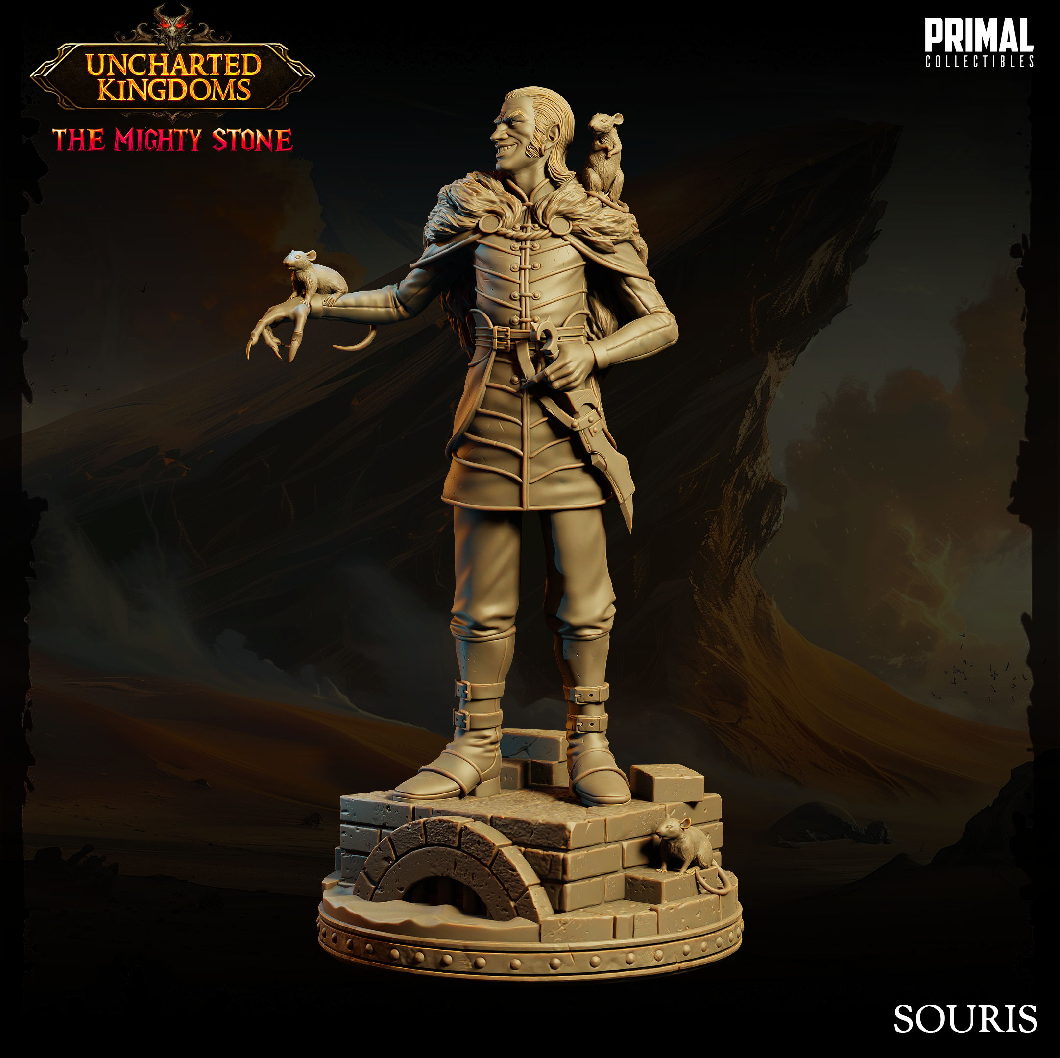 Souris - aus der Reihe Uncharted Kingdoms/ The Mighty Stone von Primal Collectibles