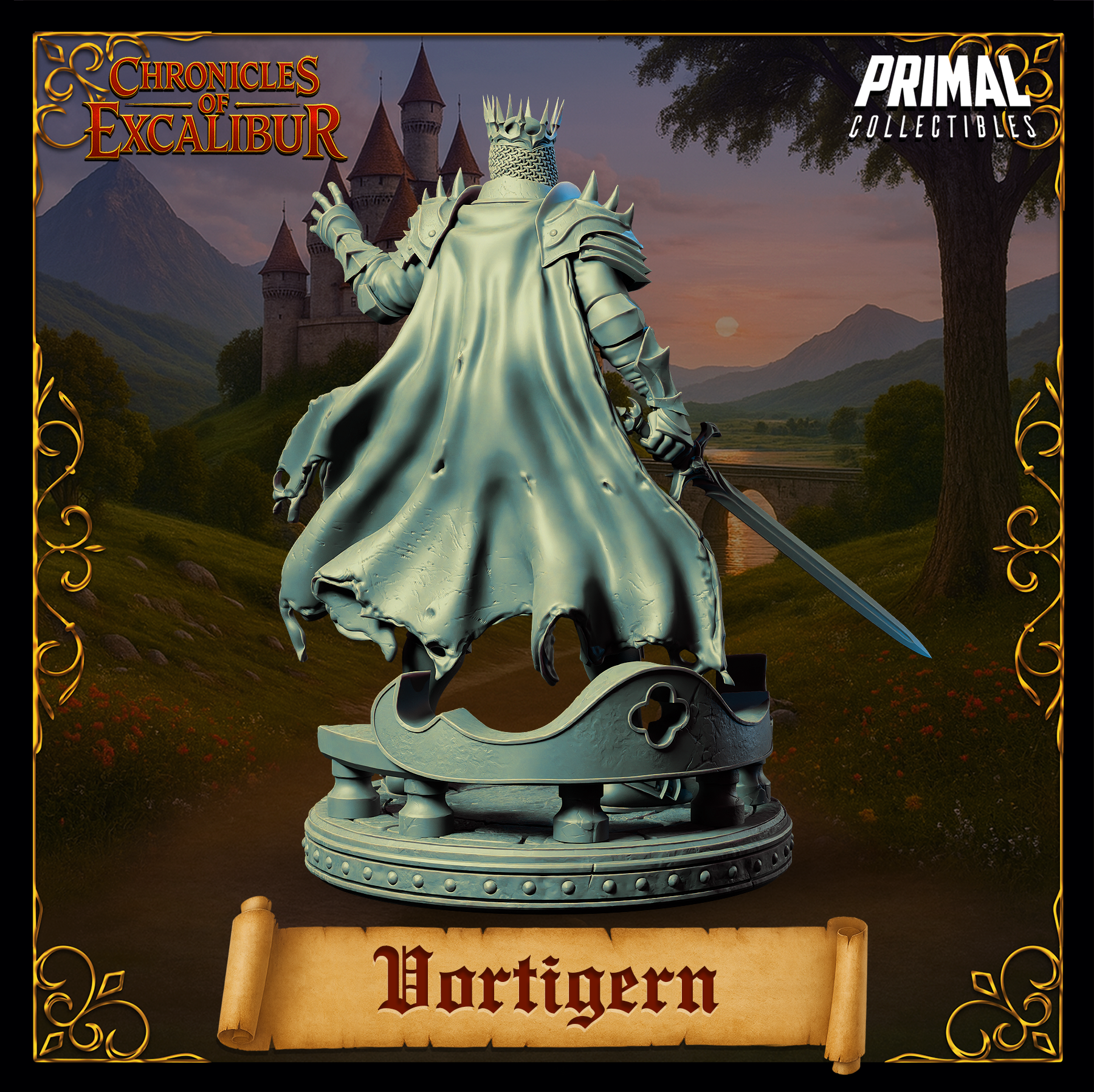 King Vortigern - aus der Reihe Chronicles of Excalibur von Primal Collectibles