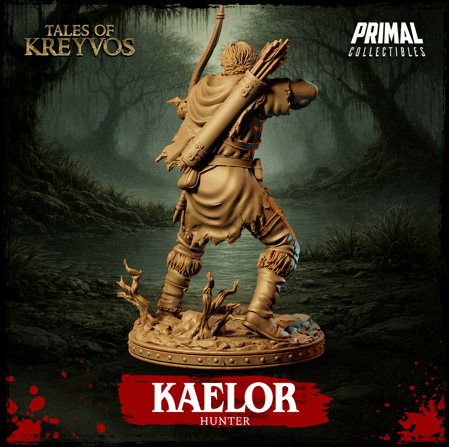 Hunter Kaelor - Tales of Kreyvos - Primal Collectibles