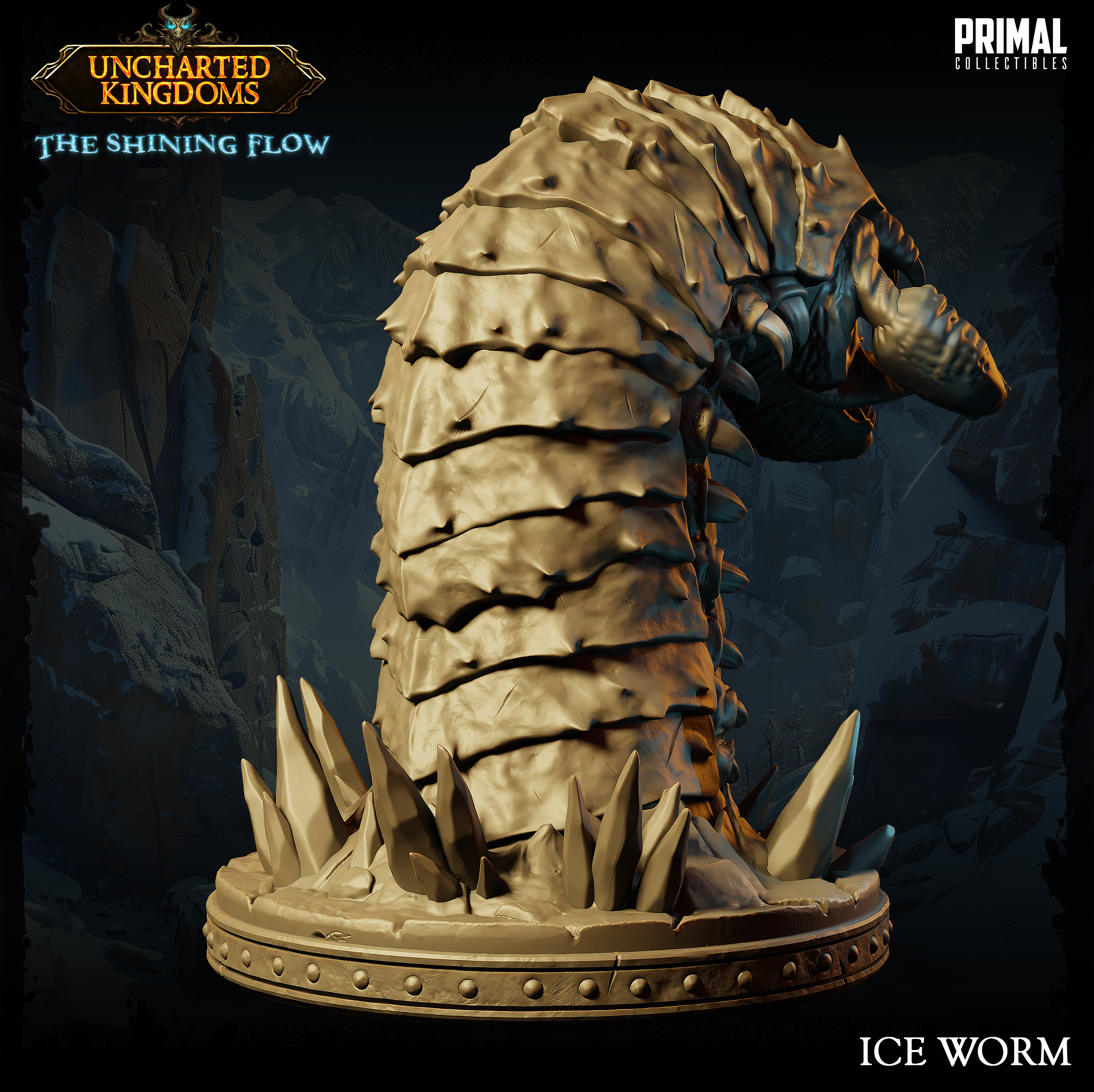 Ice Worm - Uncharted Kingdoms/ The Shining Flow - Primal Collectibles