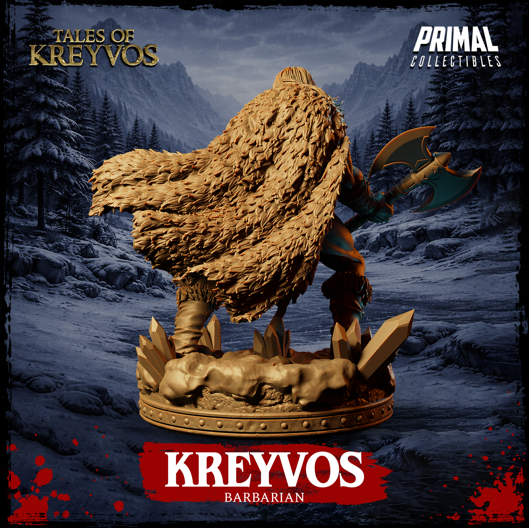 Northman Kreyvos - Tales of Lreyvos - Primal Collectibles
