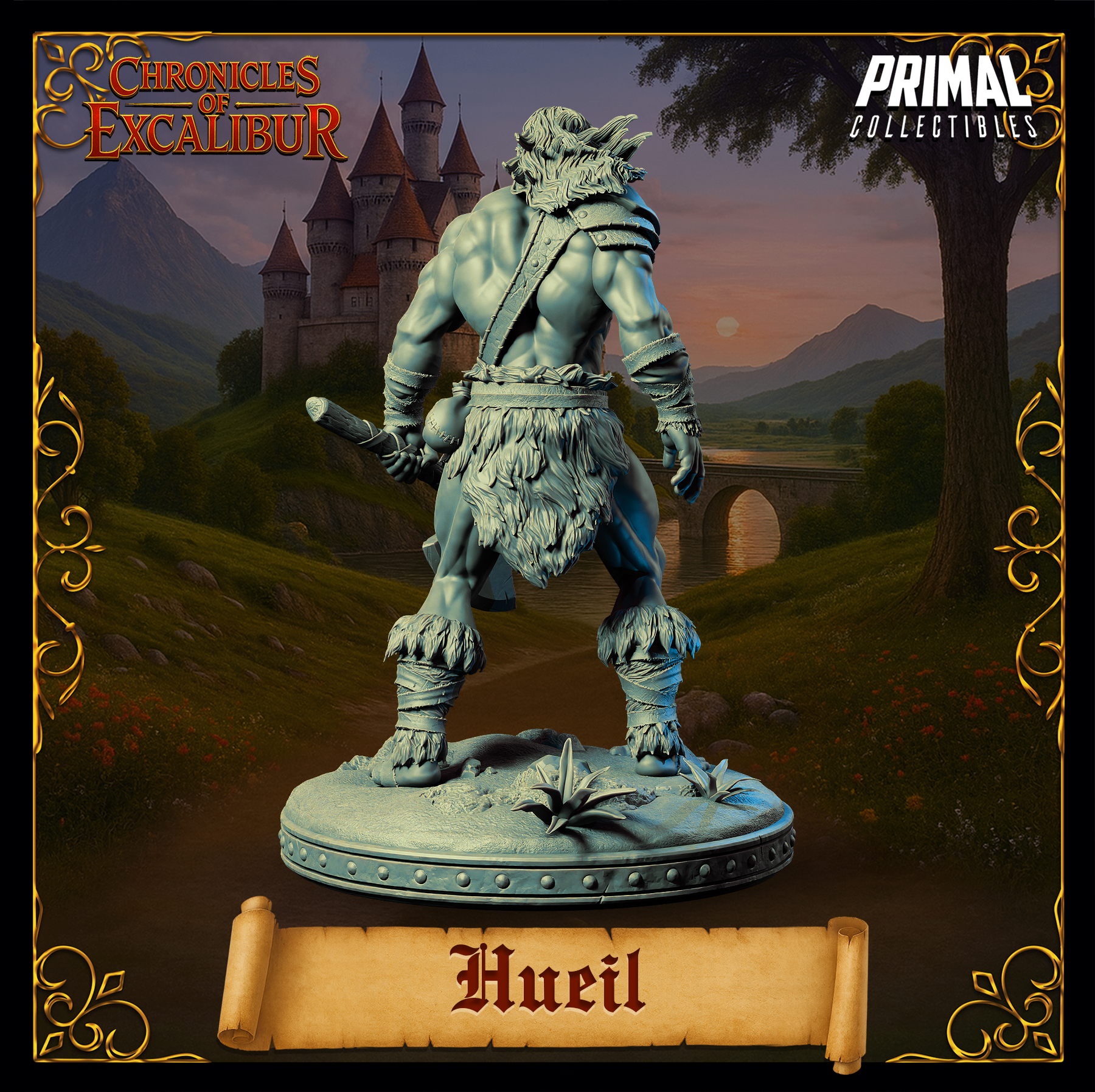 Warrior Hueil - Chronicles of Excalibur - Primal Collectibles
