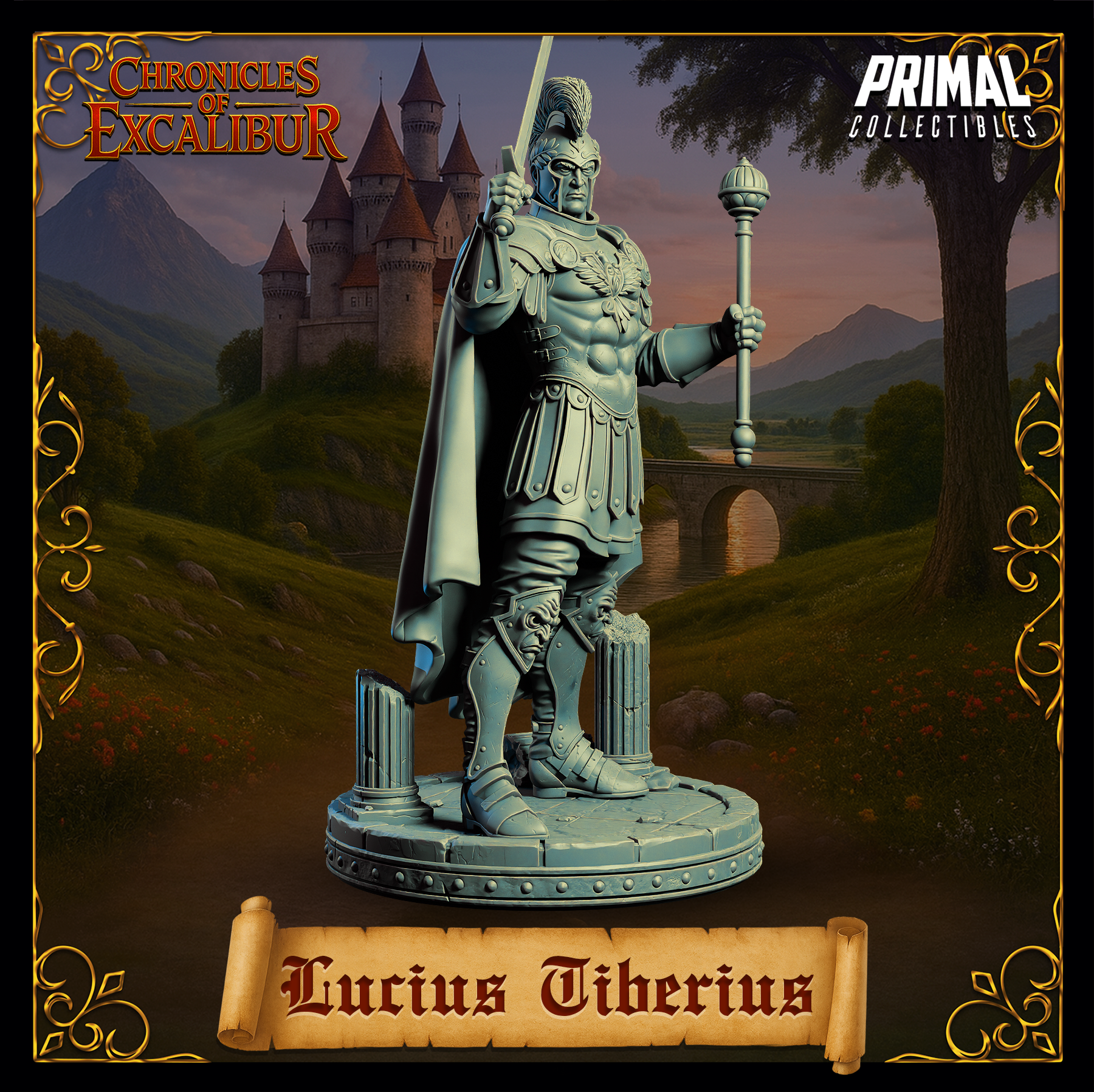 King Lucius Tiberius - Chronicles of Excalibur - Primal Collectibles