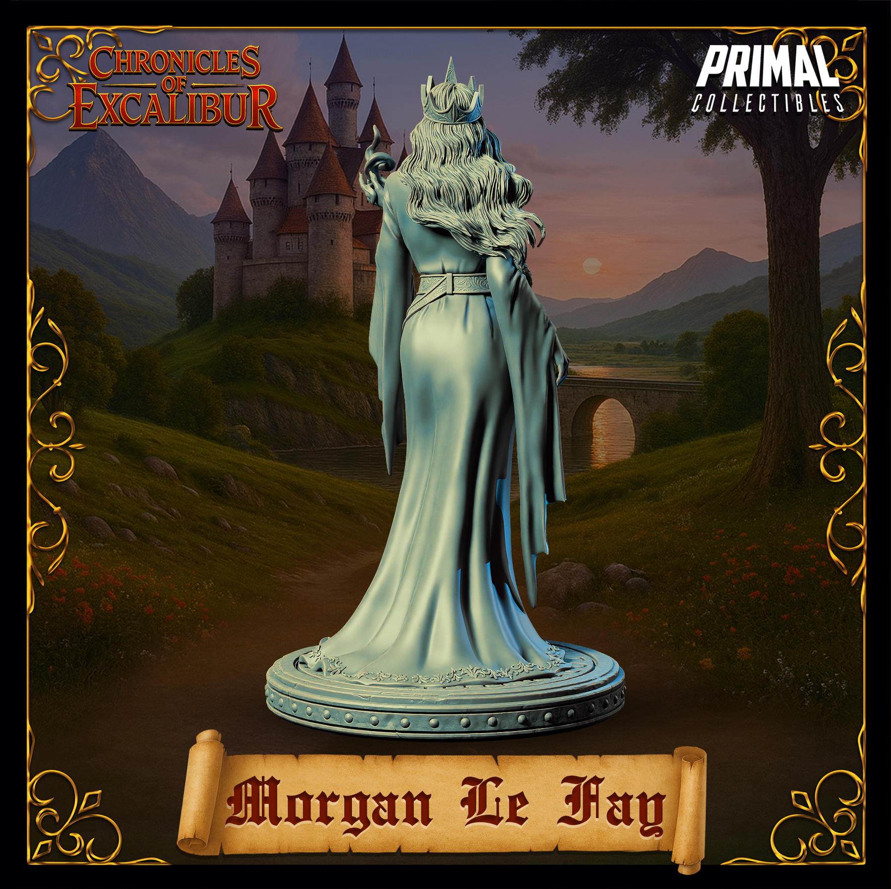 Witch Morgan Le Fag- Chronicles of Excalibur - Primal Collectibles
